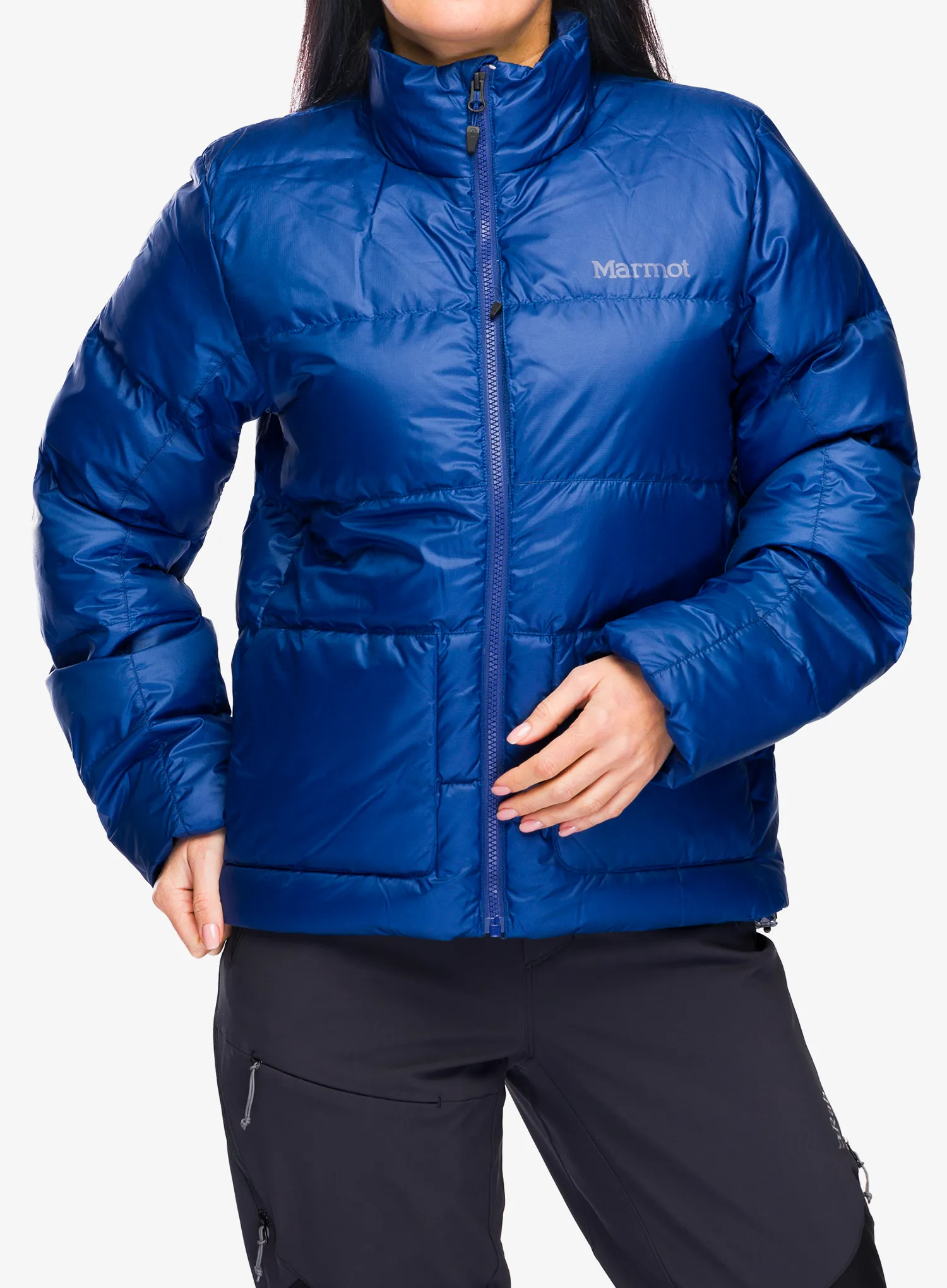 Ženska perjana jakna Marmot Guides Down Jacket - twilight blue