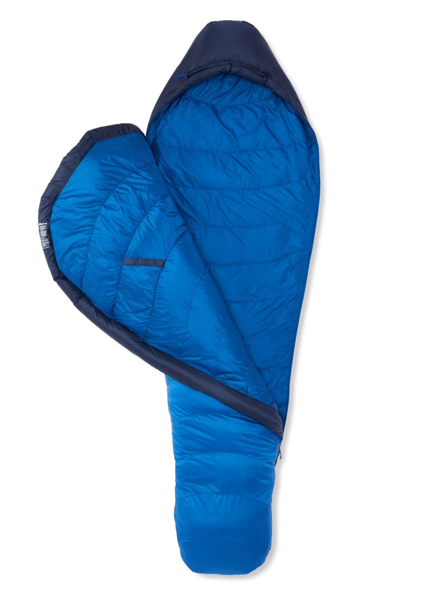 Perjana vreća za spavanje Marmot Helium Long (198 cm) - arctic navy/dark azure