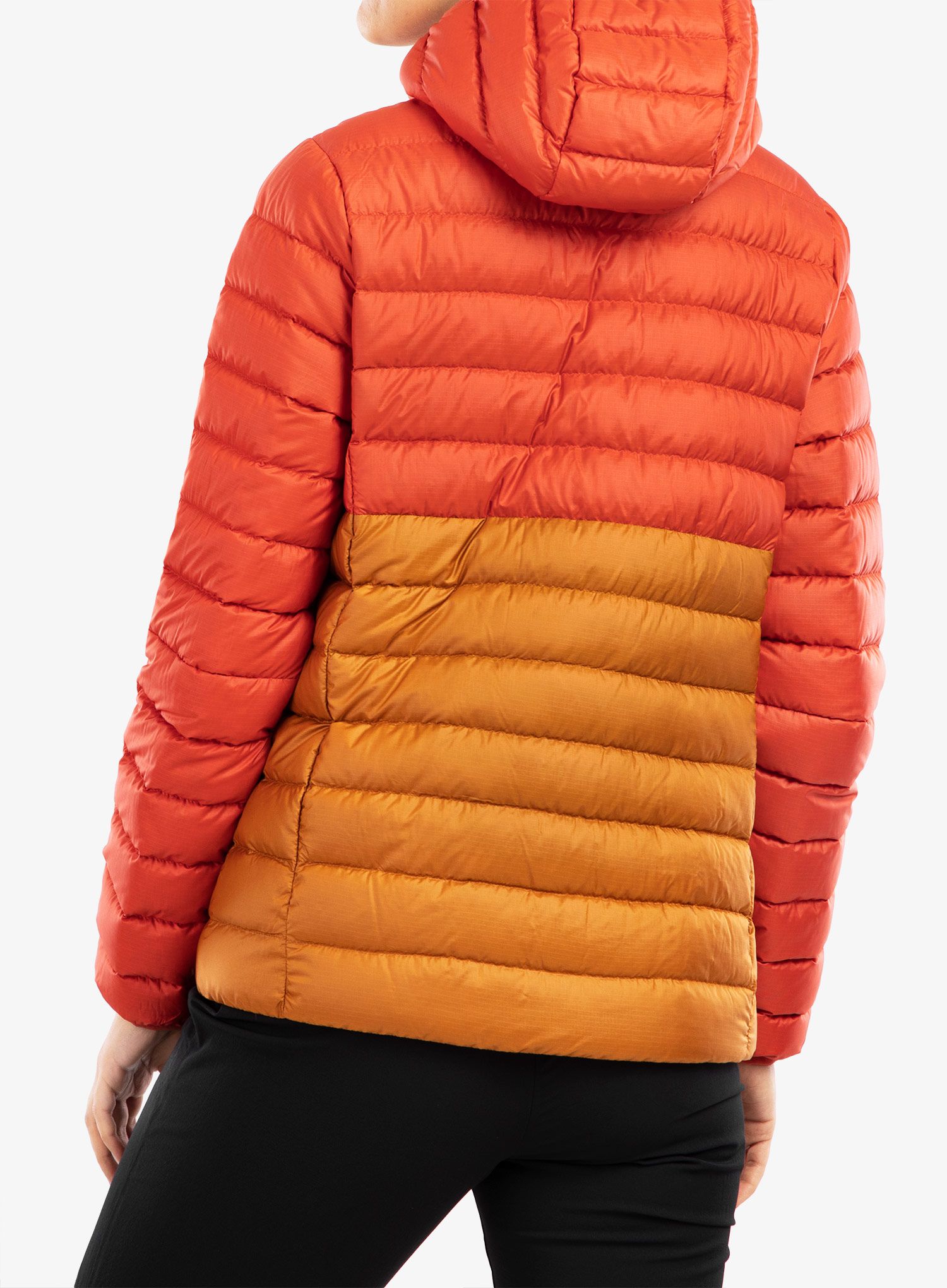 Ženska perjana jakna Marmot Highlander Hoody - cairo/copper