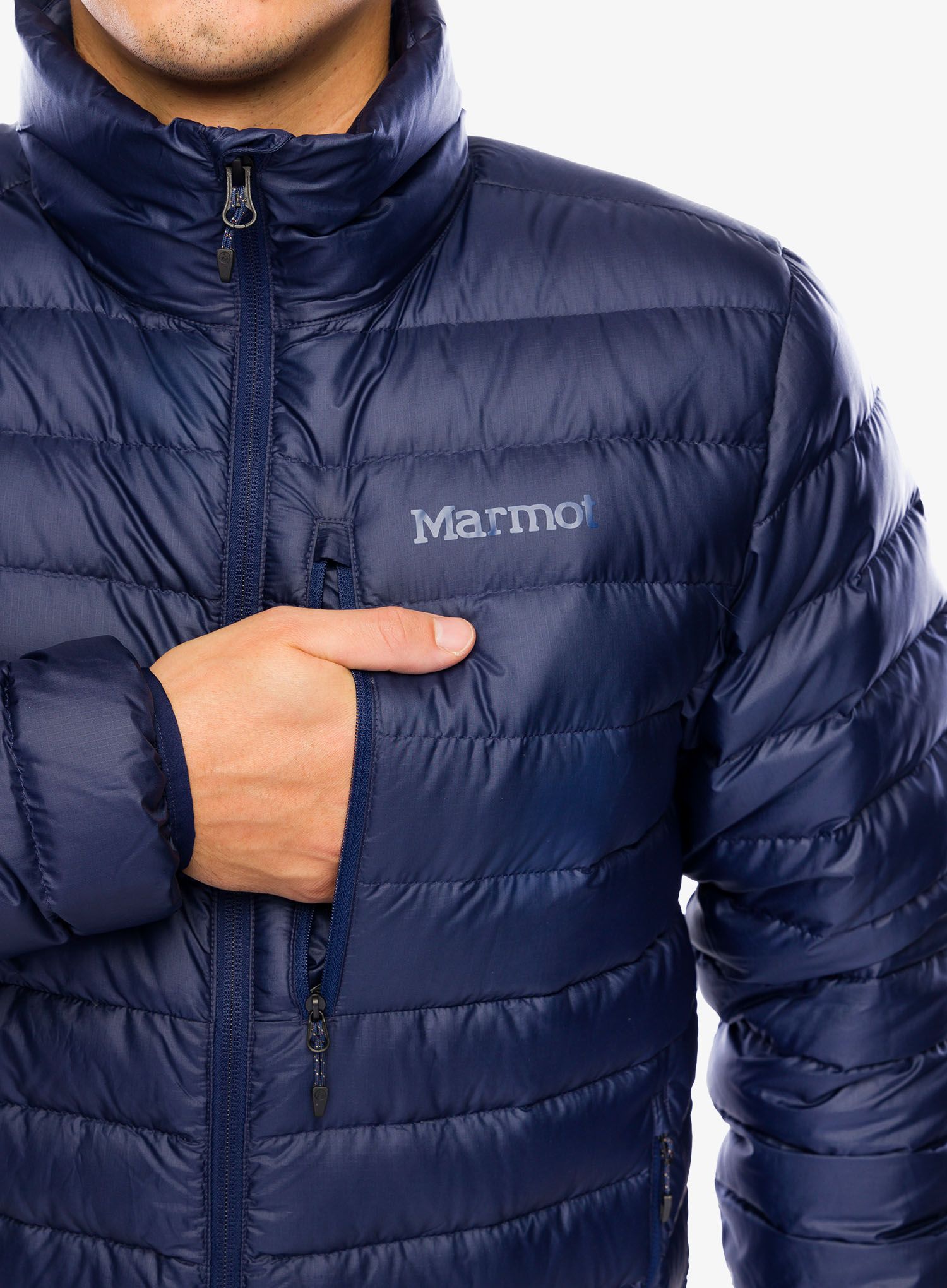 Pernata jakna Marmot Highlander Jacket - arctic navy