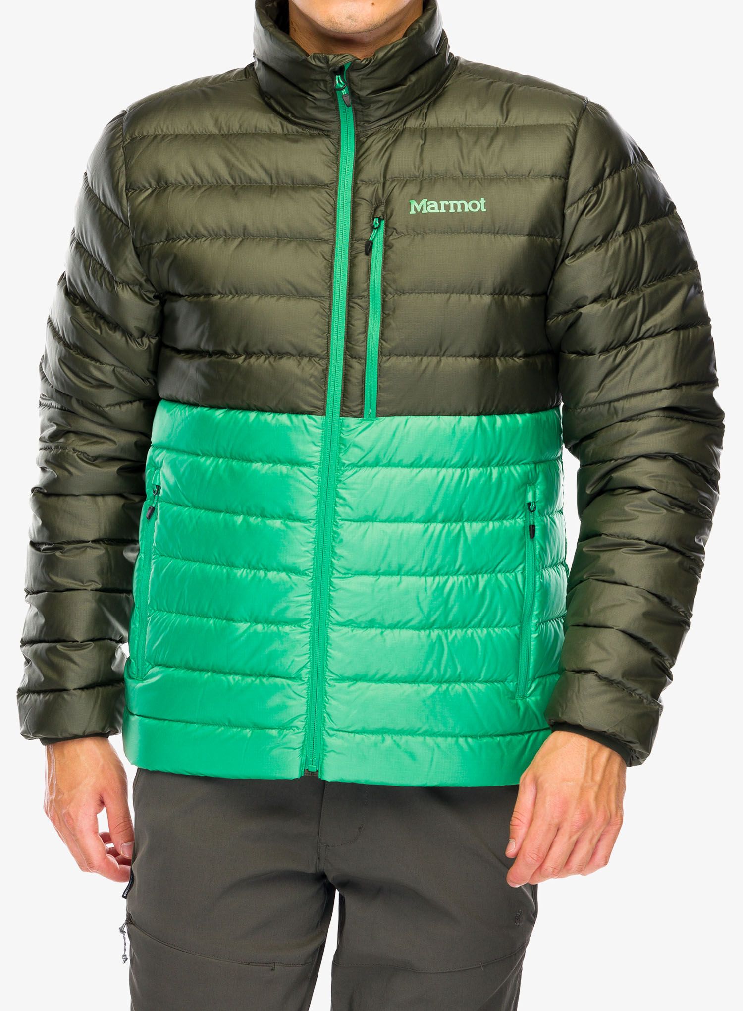 Zimska jakna Marmot Highlander Jacket - rosin green/clover