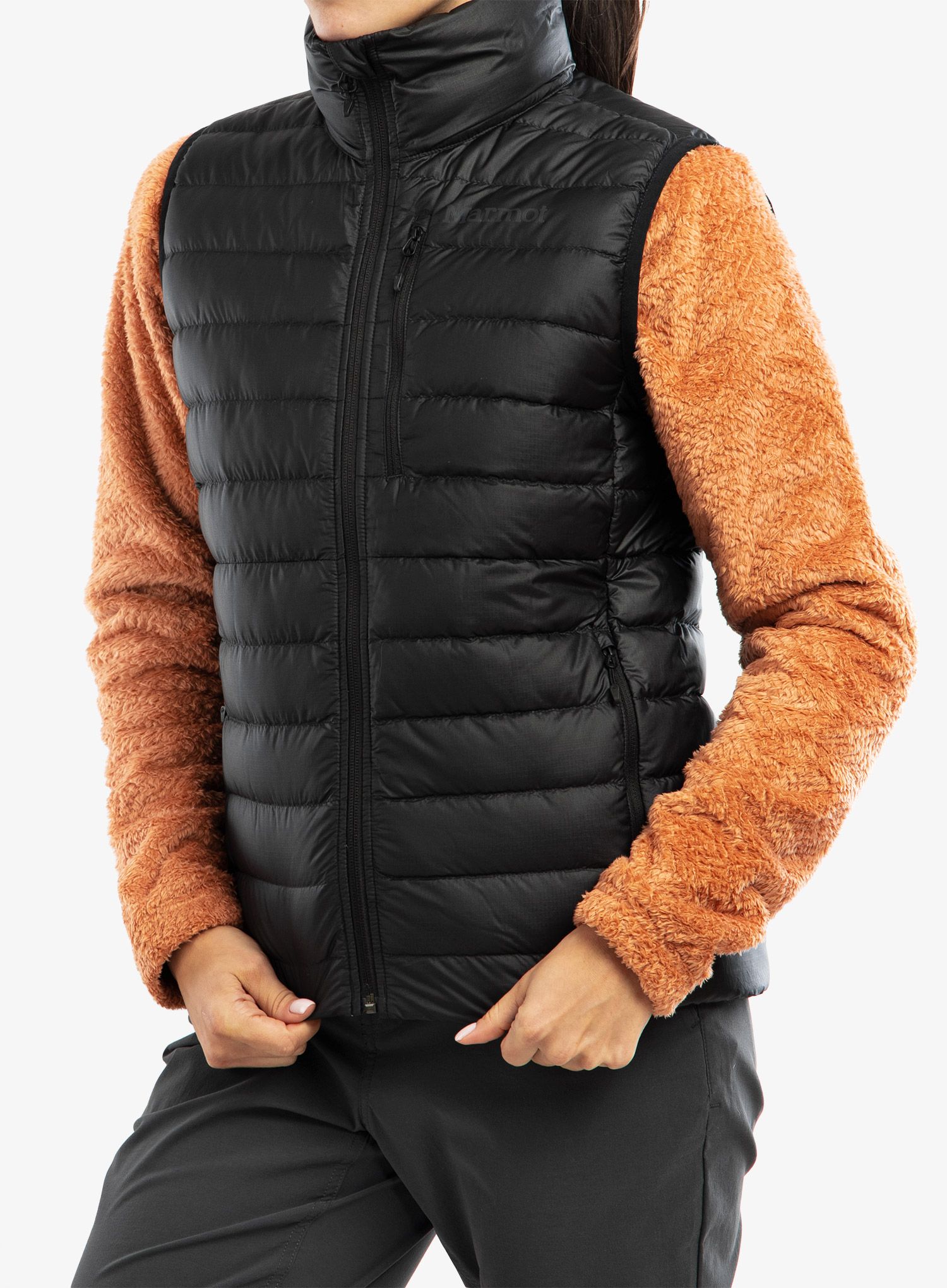 Ženski prsluk Marmot Highlander Vest - black 