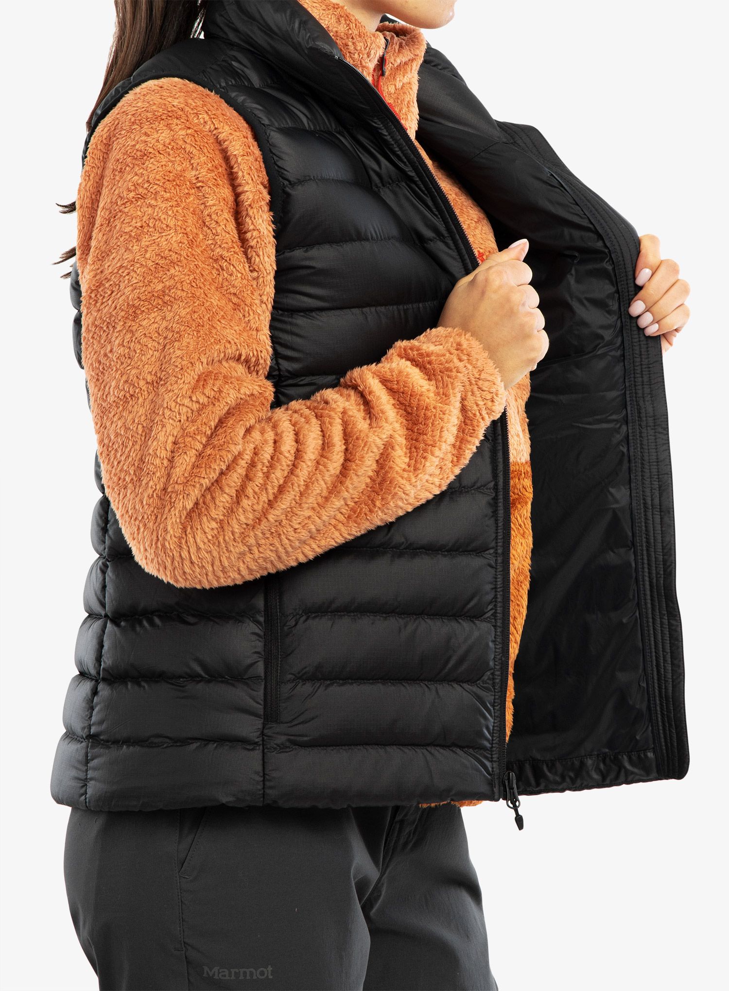 Ženski prsluk Marmot Highlander Vest - black 
