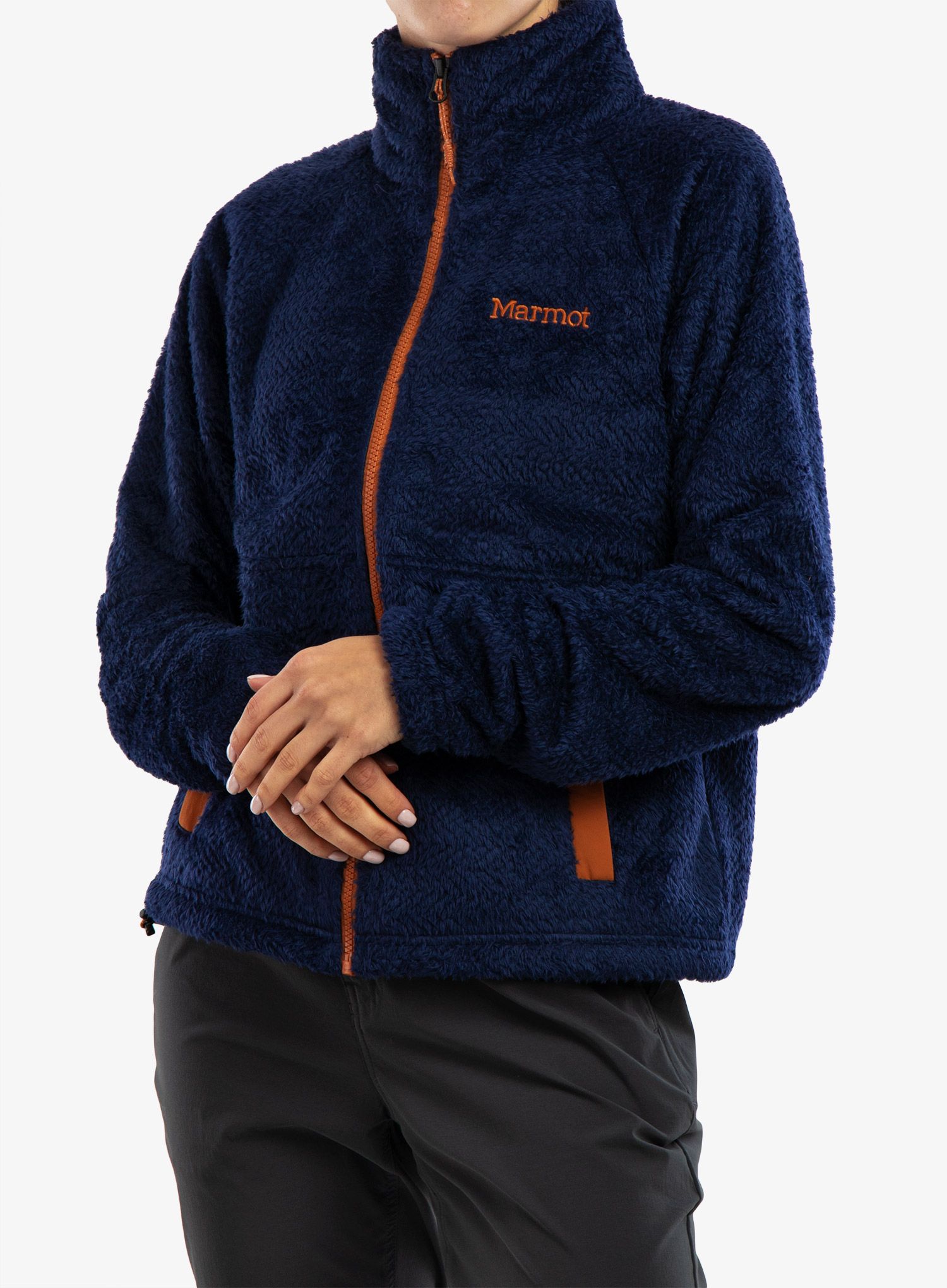 Ženska jakna od flisa Marmot Homestead Fleece Jacket - arctic navy