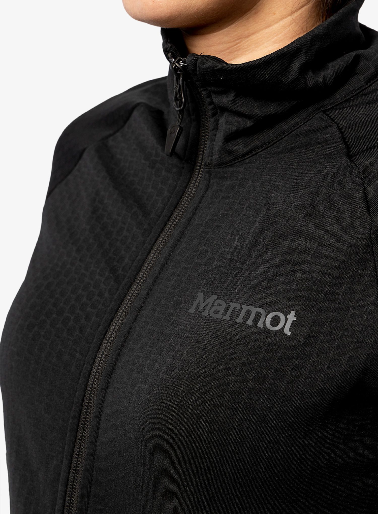 Ženska dukserica od flisa Marmot Leconte Fleece Jacket - black