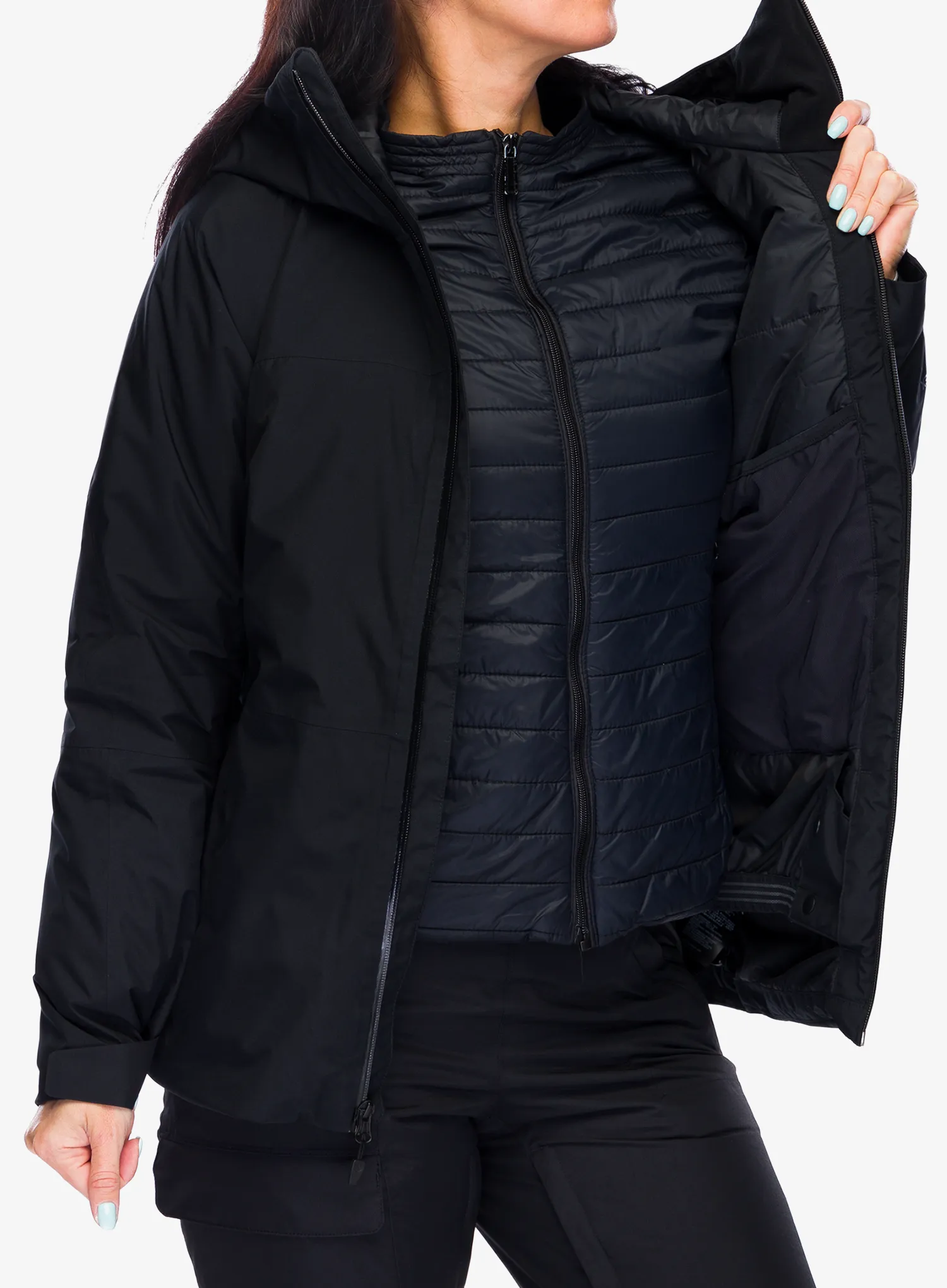 Ženska skijaška jakna Marmot Lightray Jacket - black/black