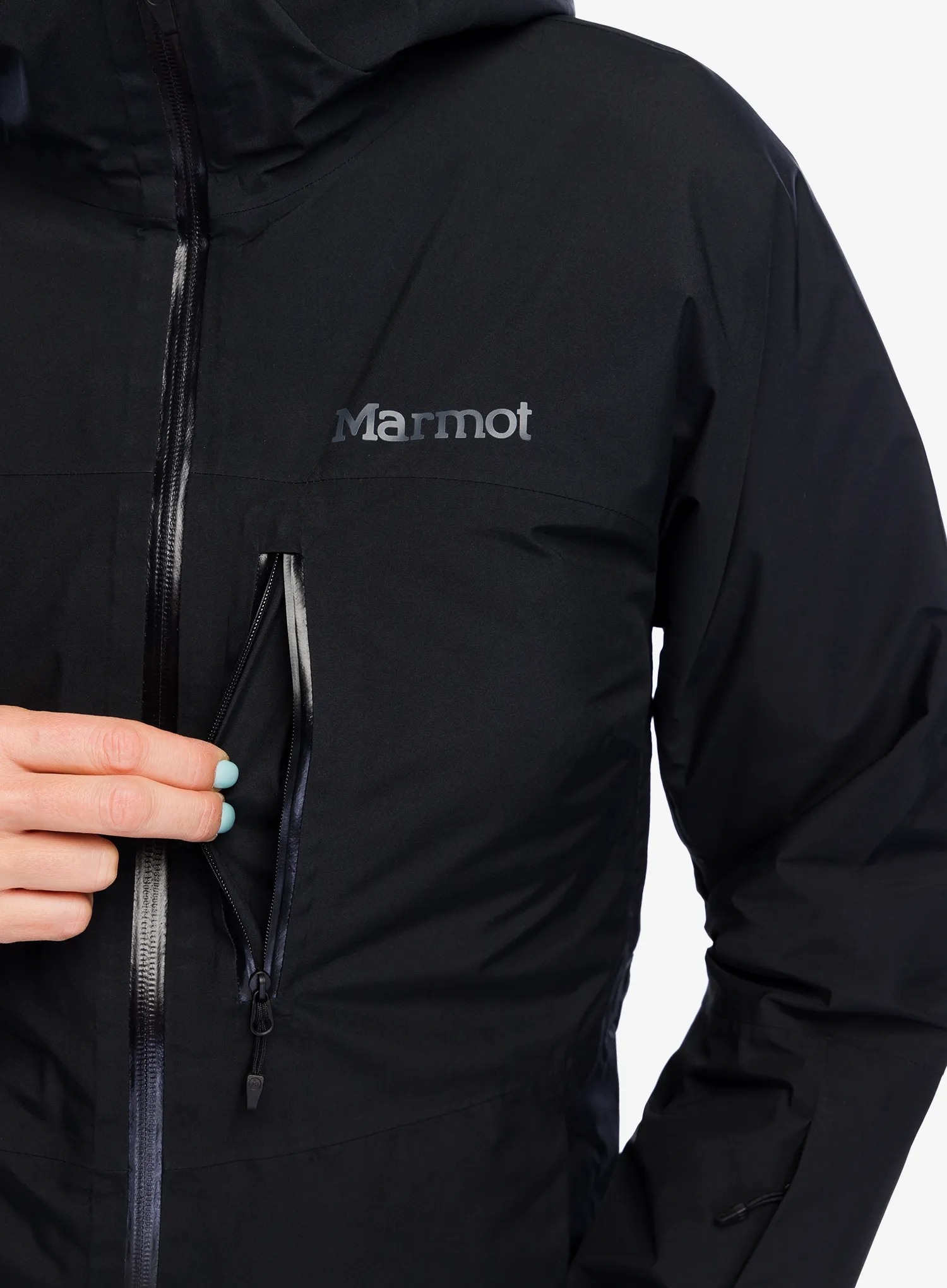 Ženska skijaška jakna Marmot Lightray Jacket - black/black