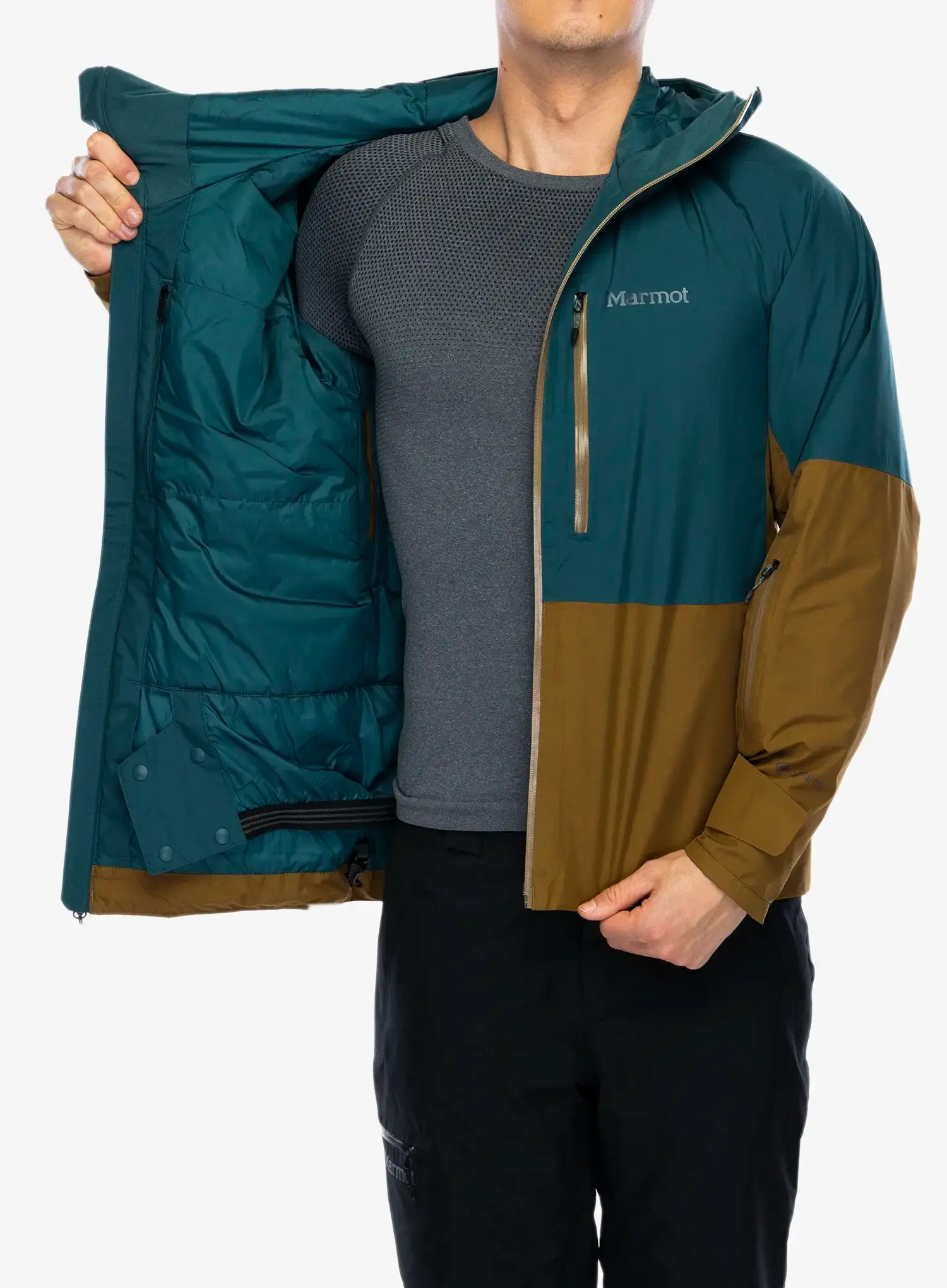 Skijaška jakna Marmot Lightray Jacket - dark jungle/hazel