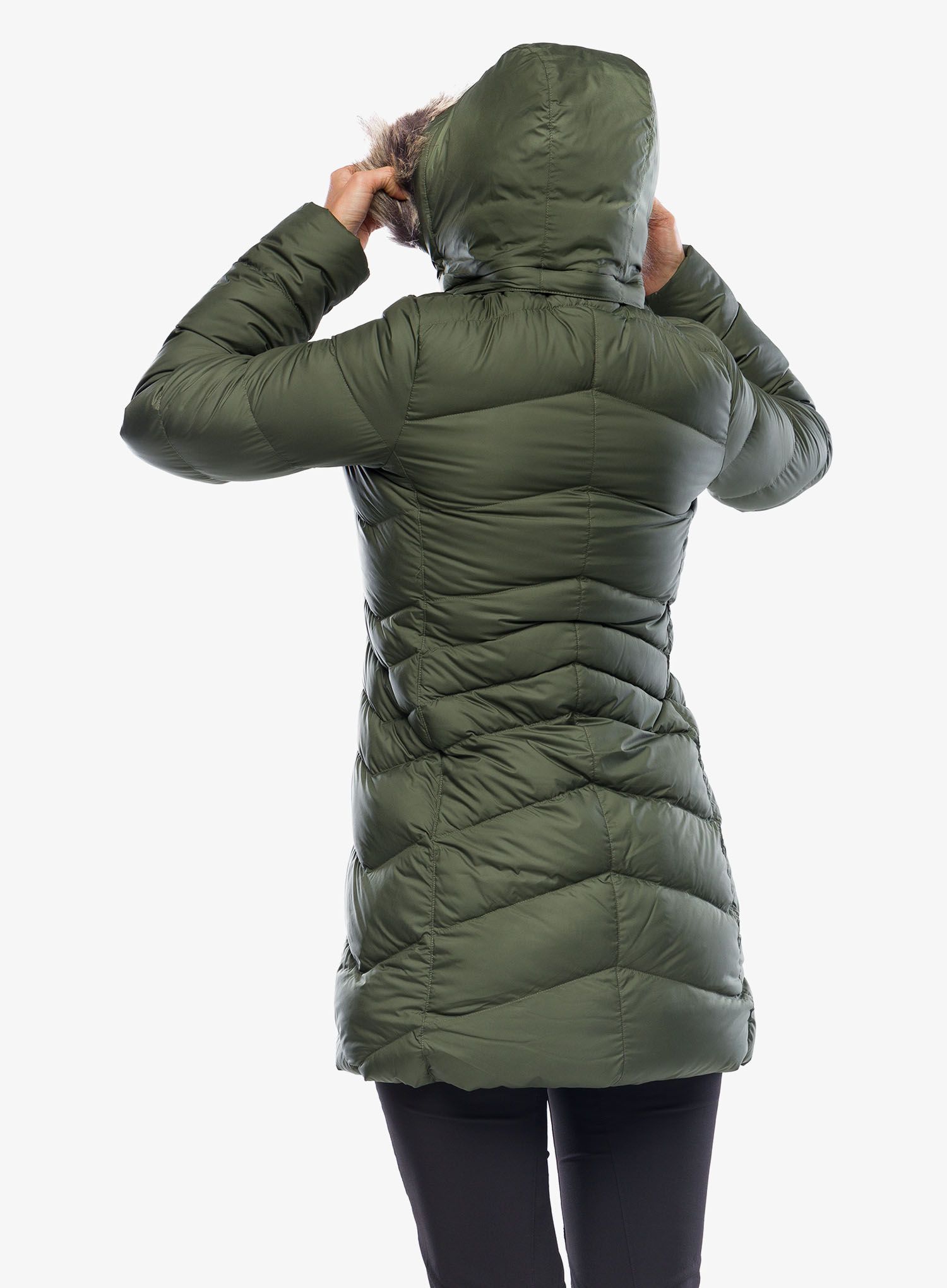 Ženski perjani kaput Marmot Montreal Coat - nori