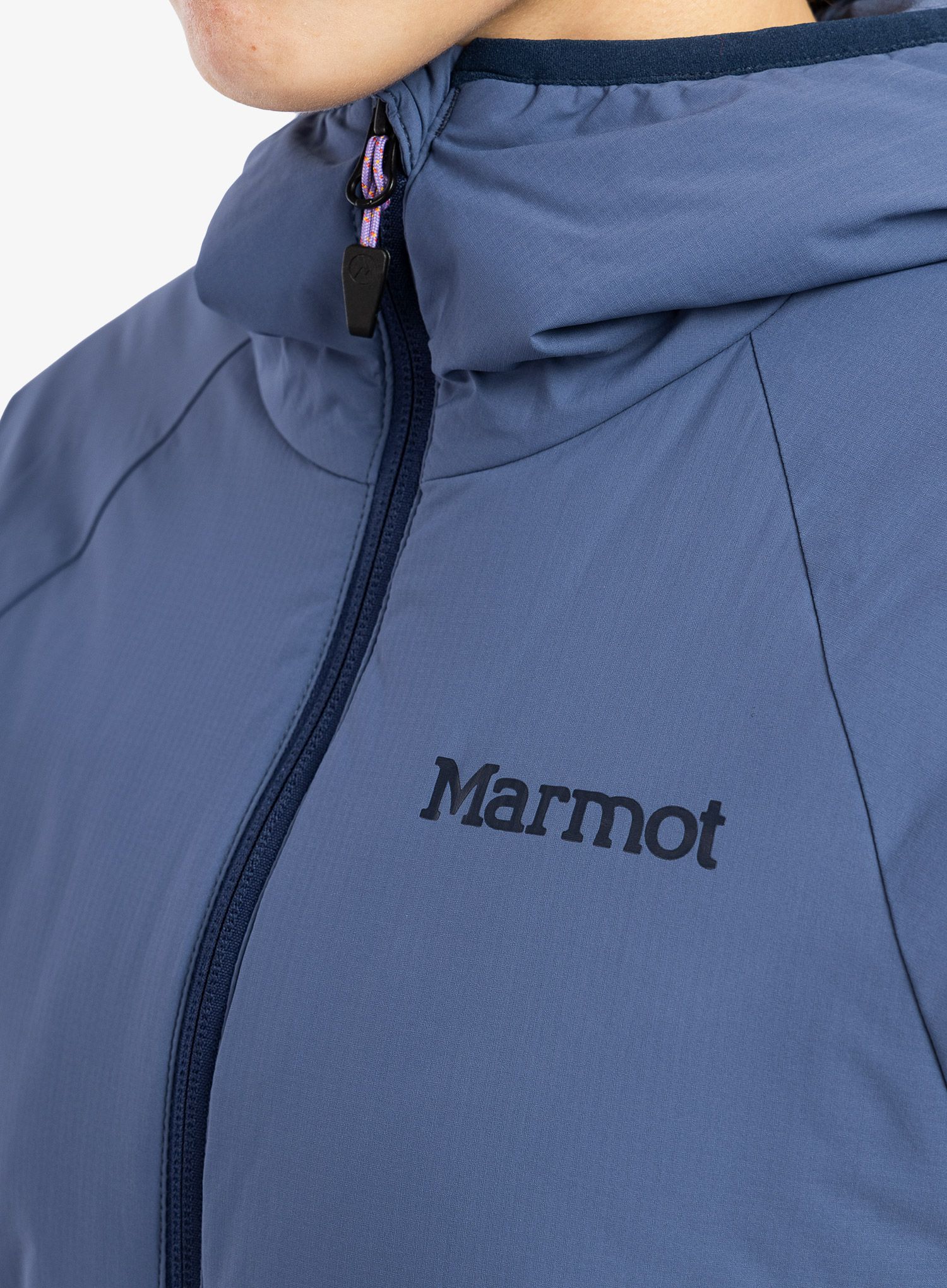 Jakna s postavom Marmot Novus Hoody - storm