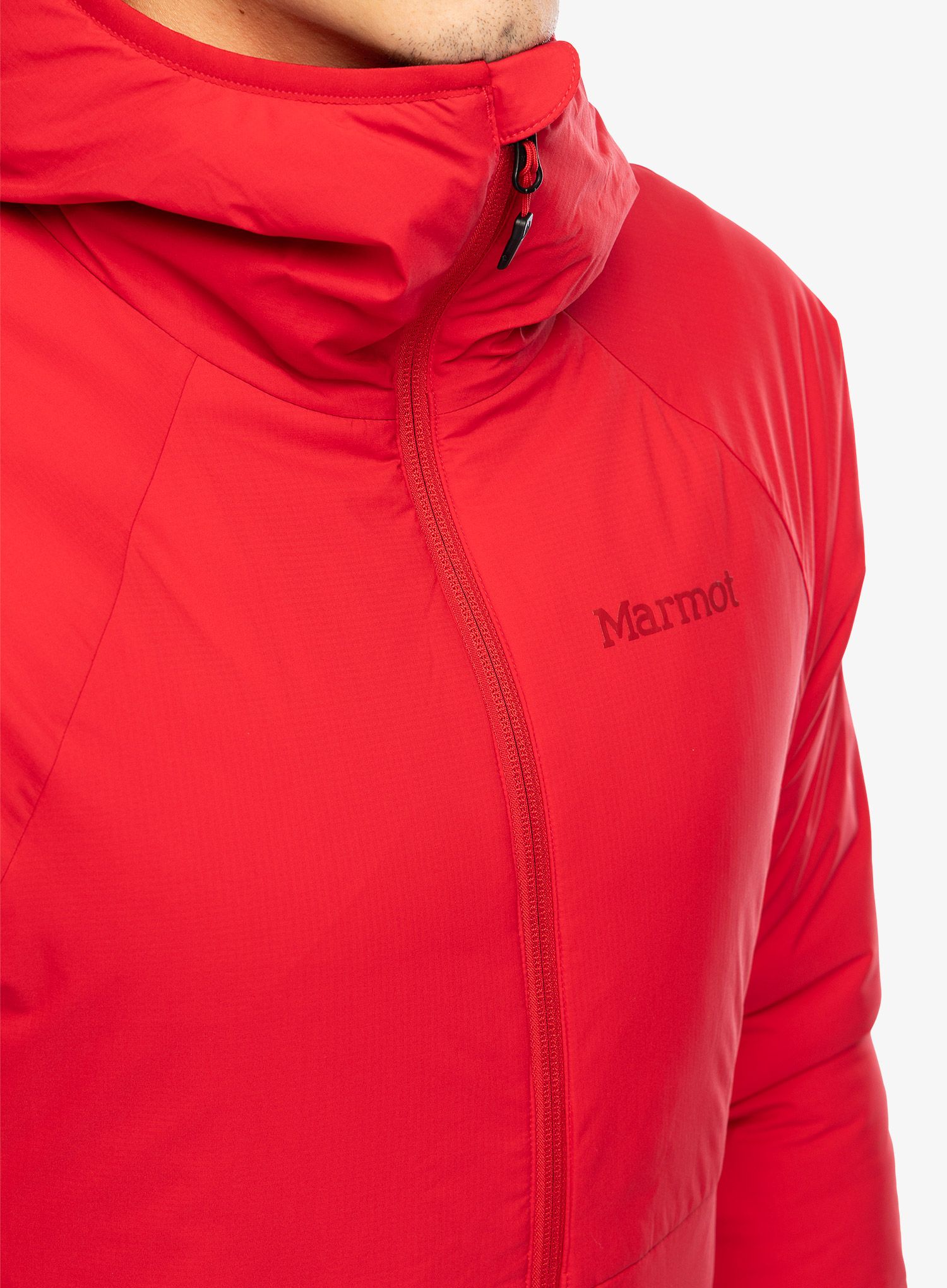 Jakna s postavom Marmot Novus Hoody - team red