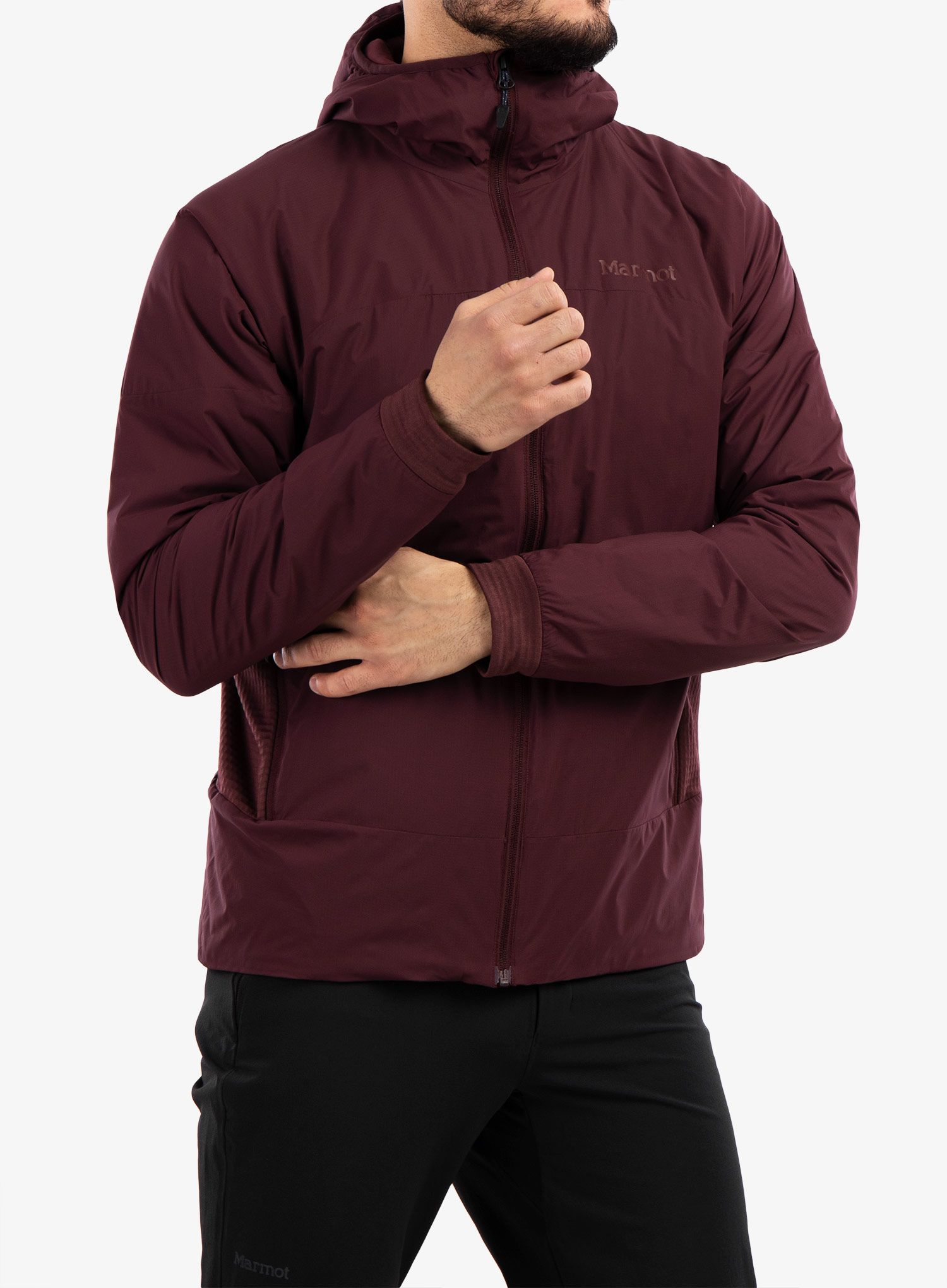 Jakna s postavom Marmot Novus LT Hybrid Hoody - port royal
