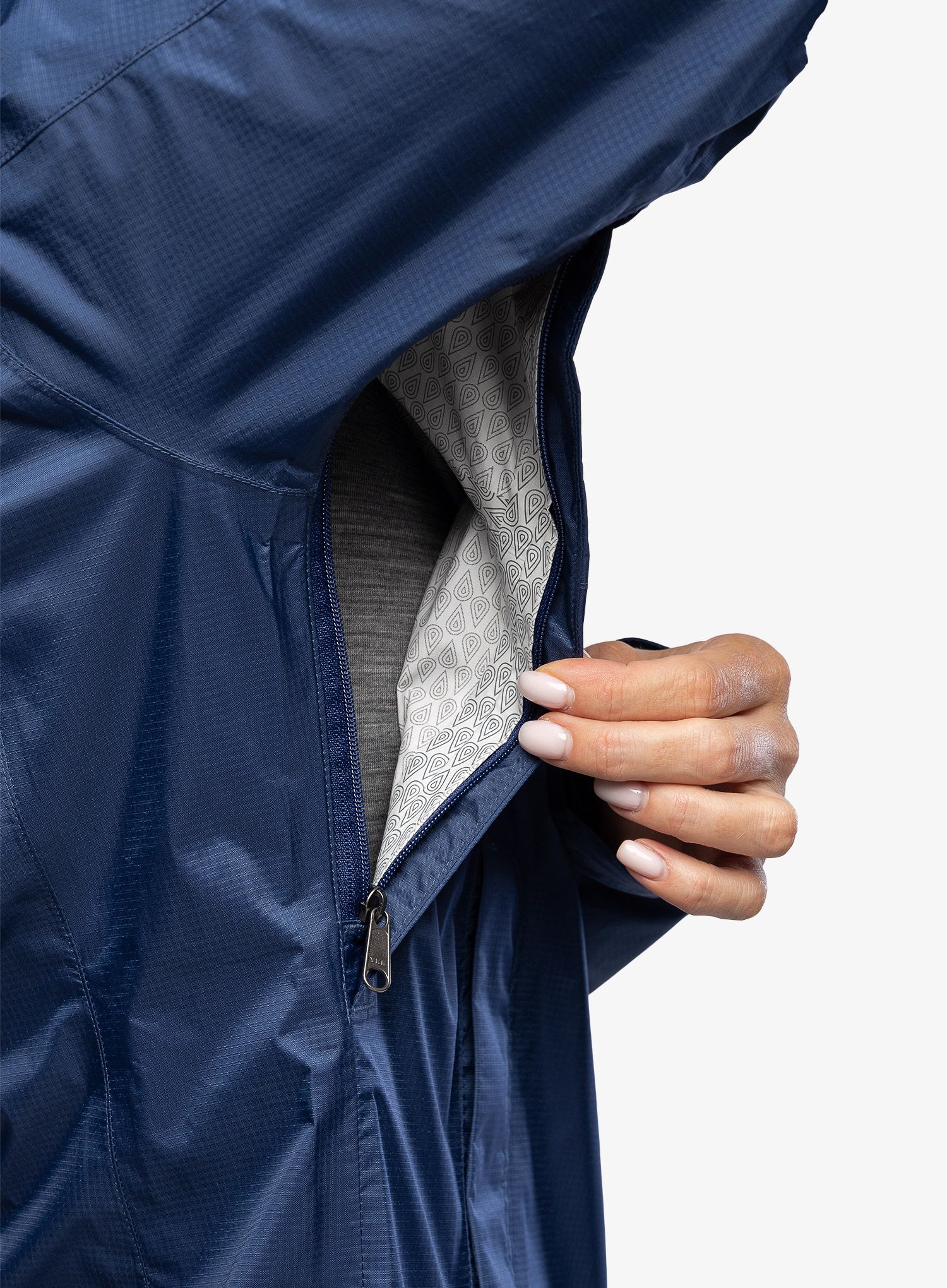 Ženska kišna jakna Marmot PreCip Eco Jacket - arctic navy