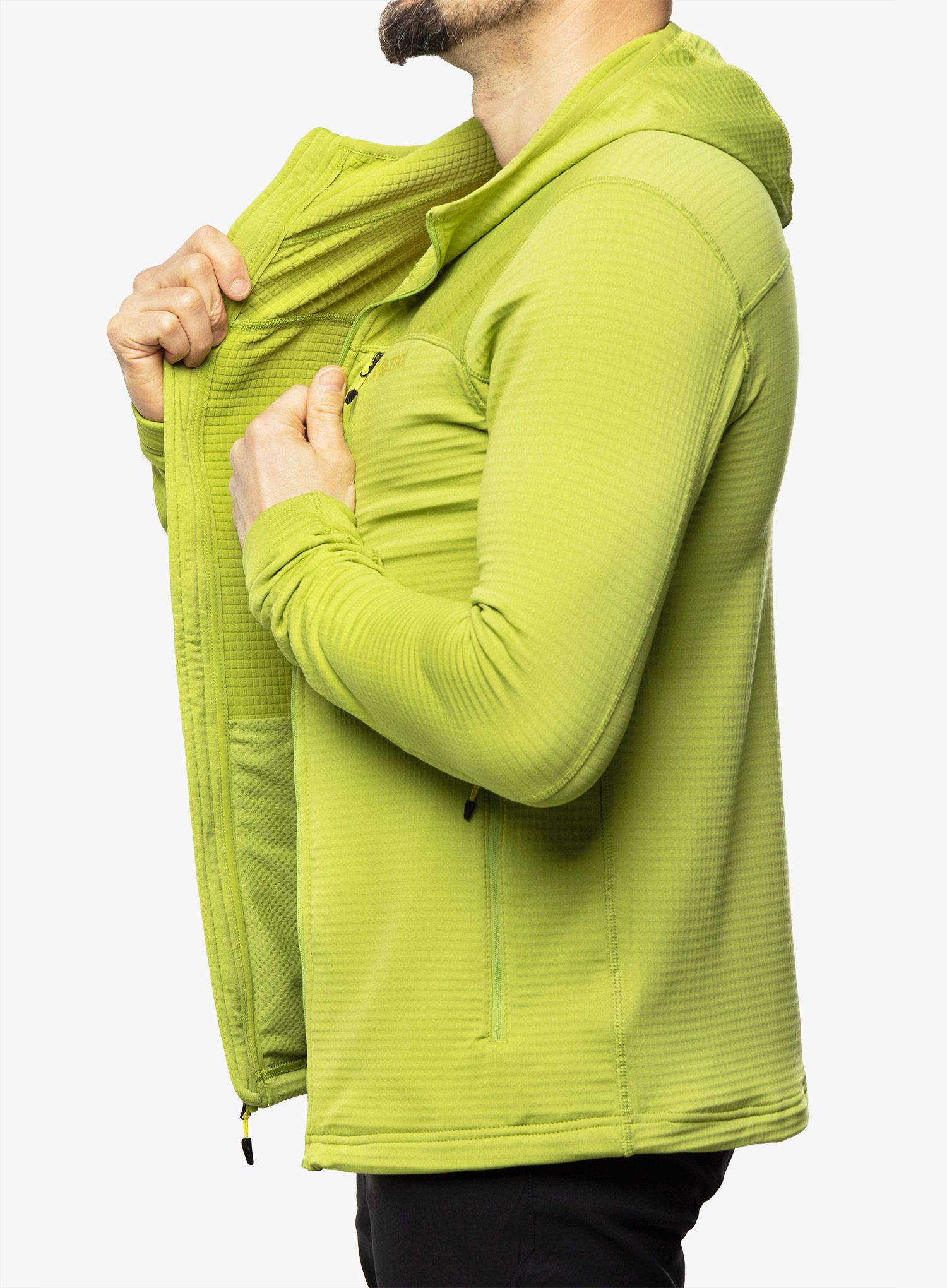Dukserica od flisa Marmot Preon Hoody - spinach green