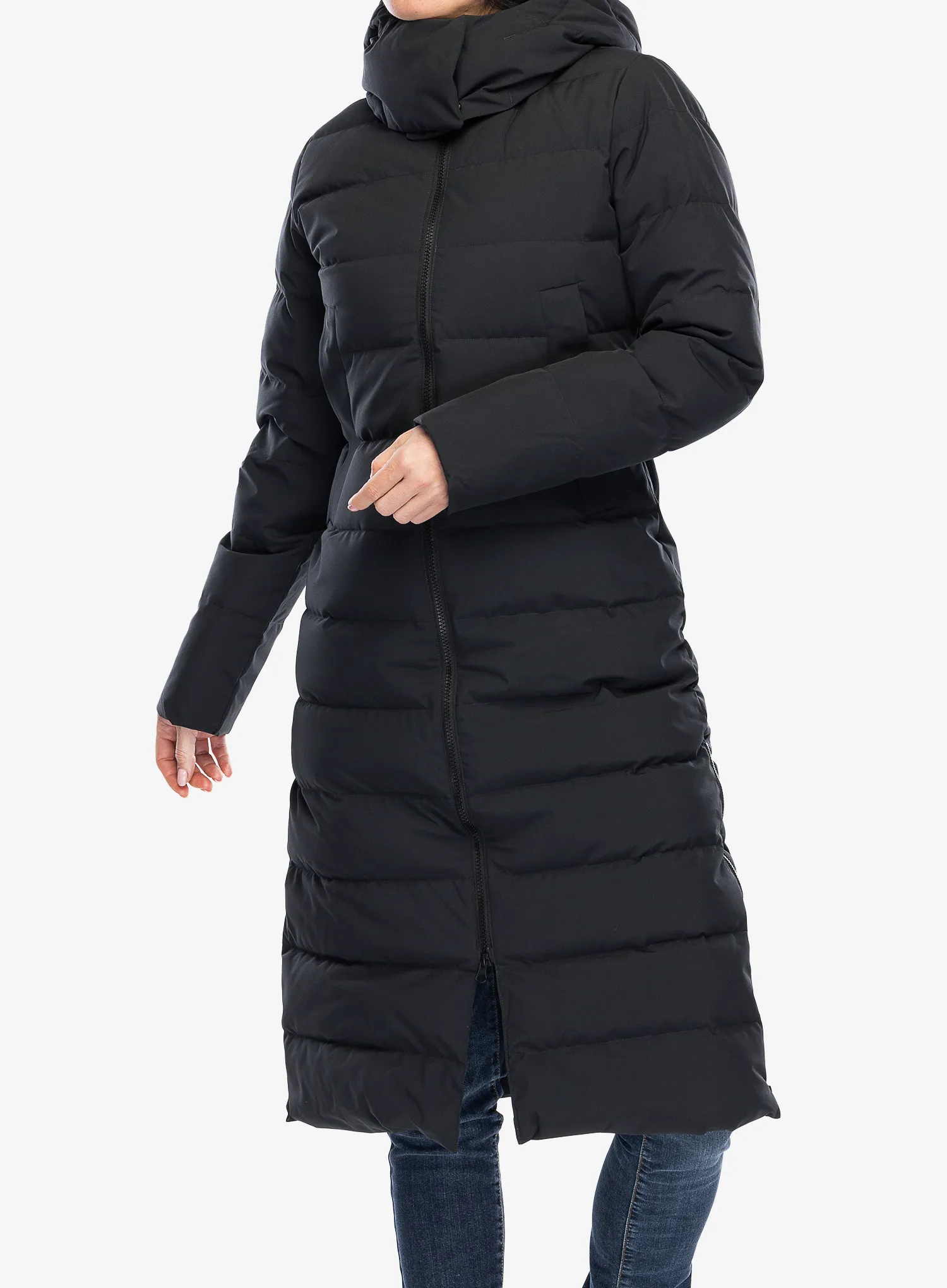 Ženski perjani kaput Marmot Prospect Coat - black/black