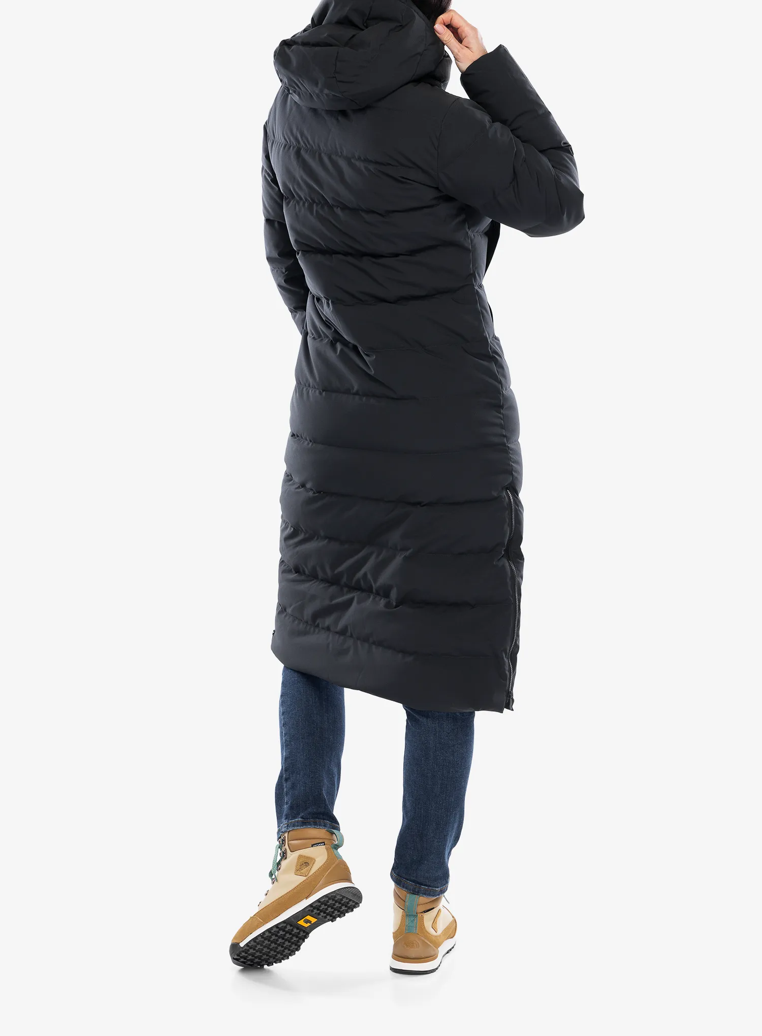 Ženski perjani kaput Marmot Prospect Coat - black/black