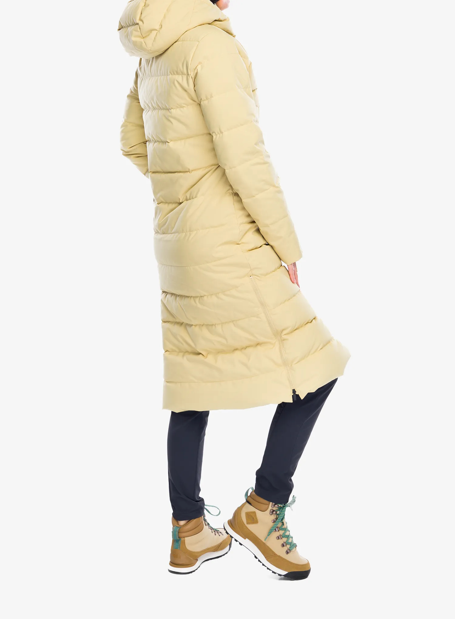 Ženski perjani kaput Marmot Prospect Coat - light oak