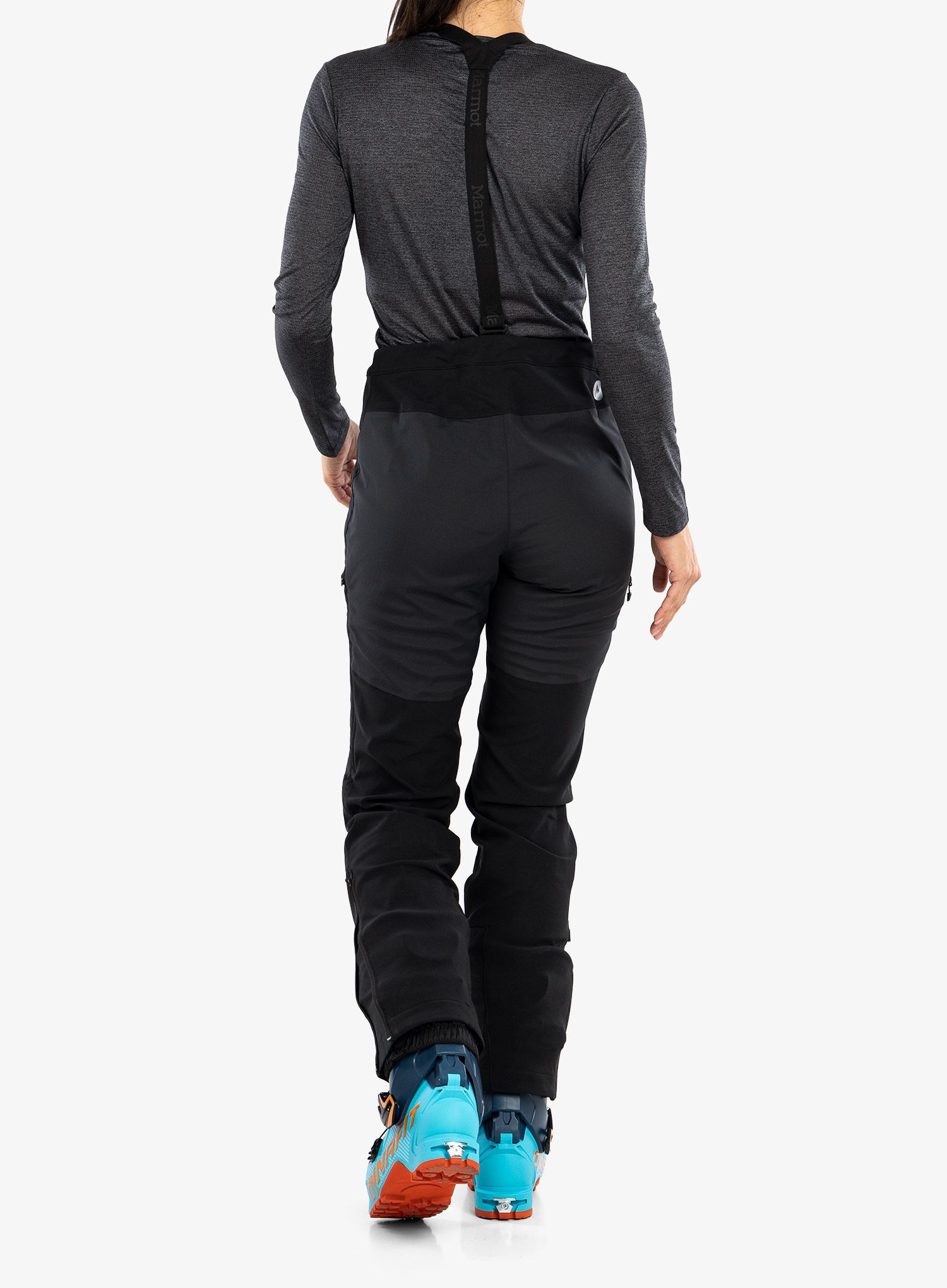 Ženske softshell hlače Marmot ROM GORE-TEX Infinium Pant - black 