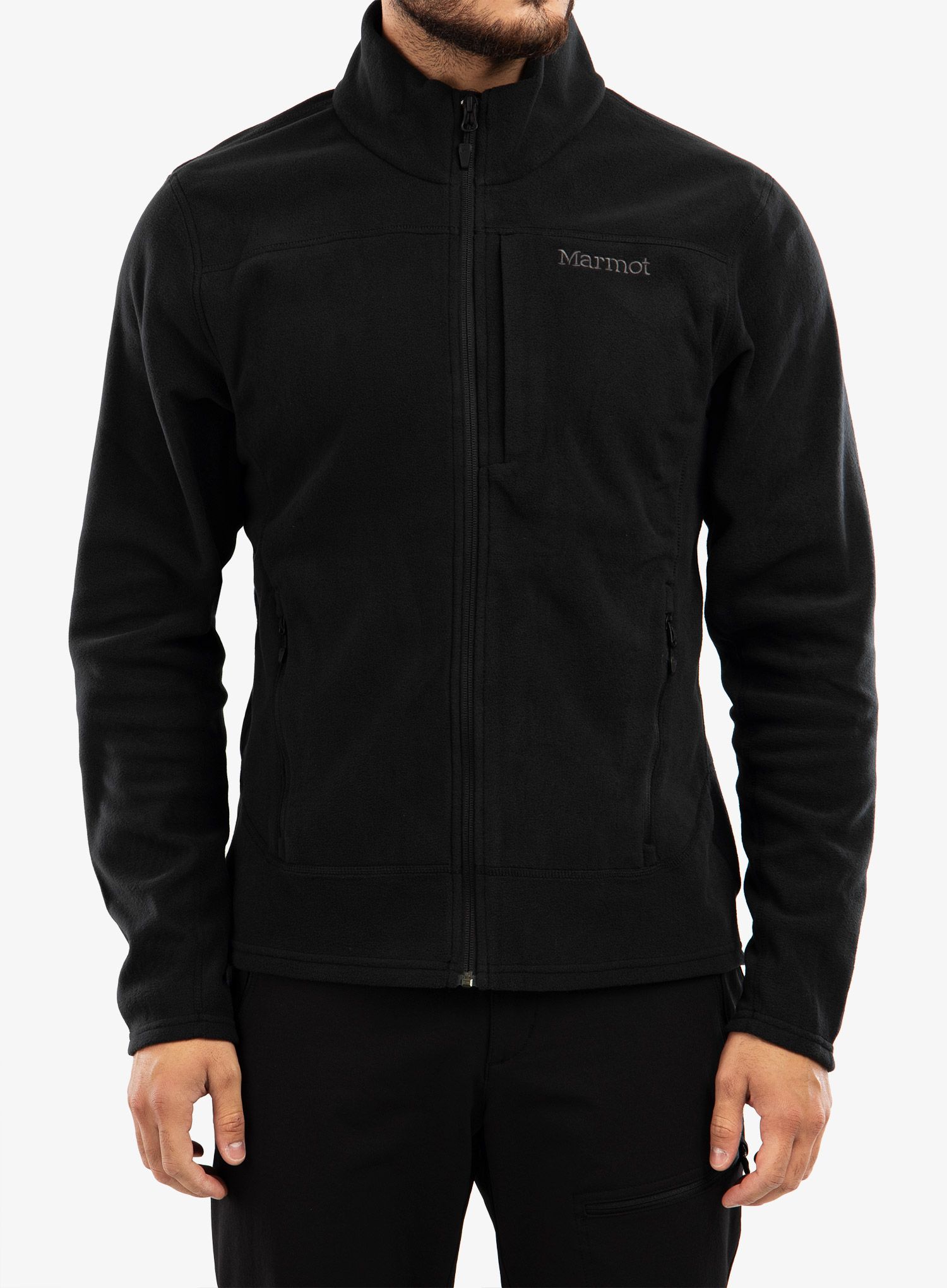 Dukserica od flisa Marmot Reactor Polartec Jacket - black 