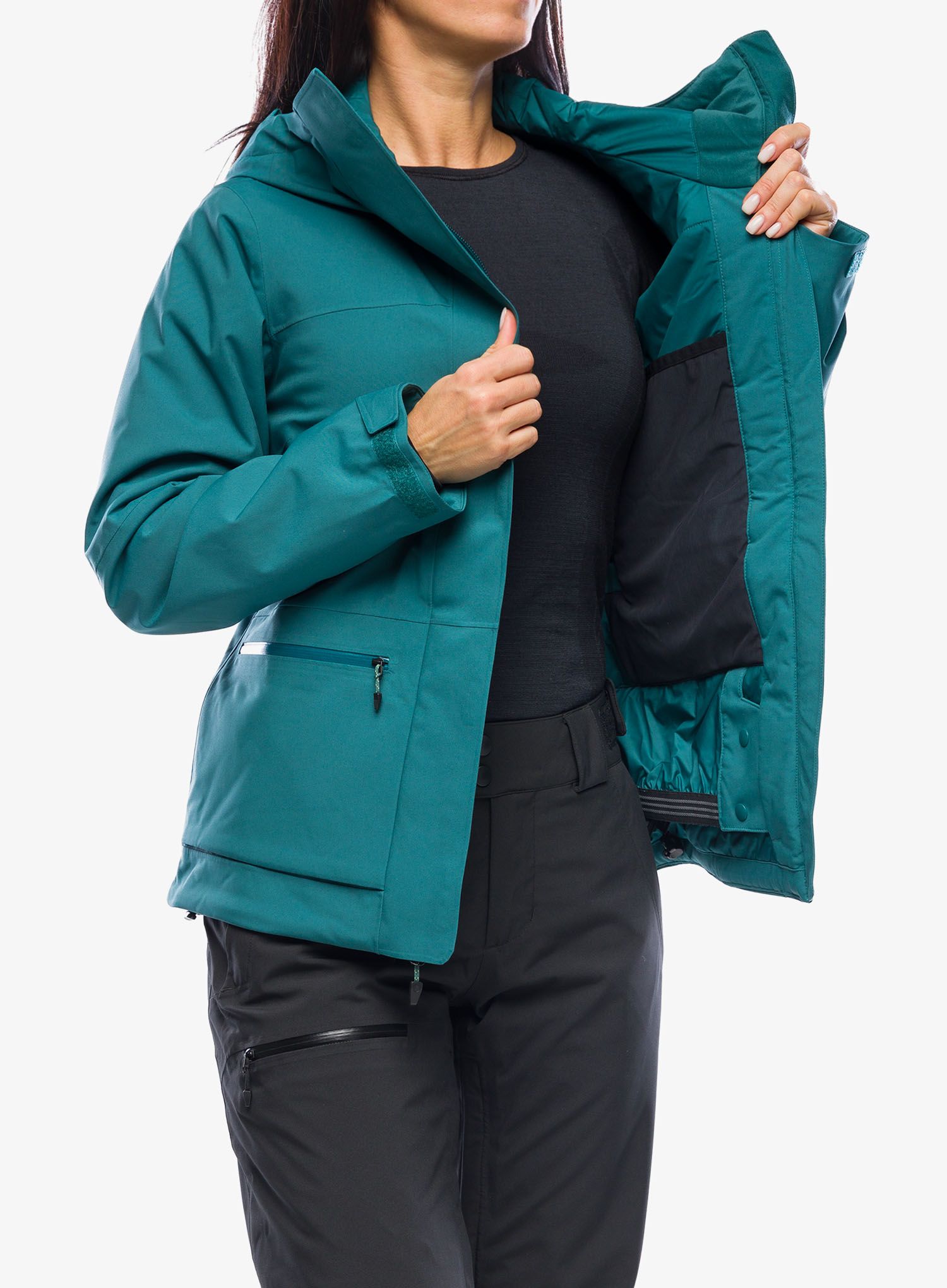 Ženska skijaška jakna Marmot Refuge Jacket - dark jungle