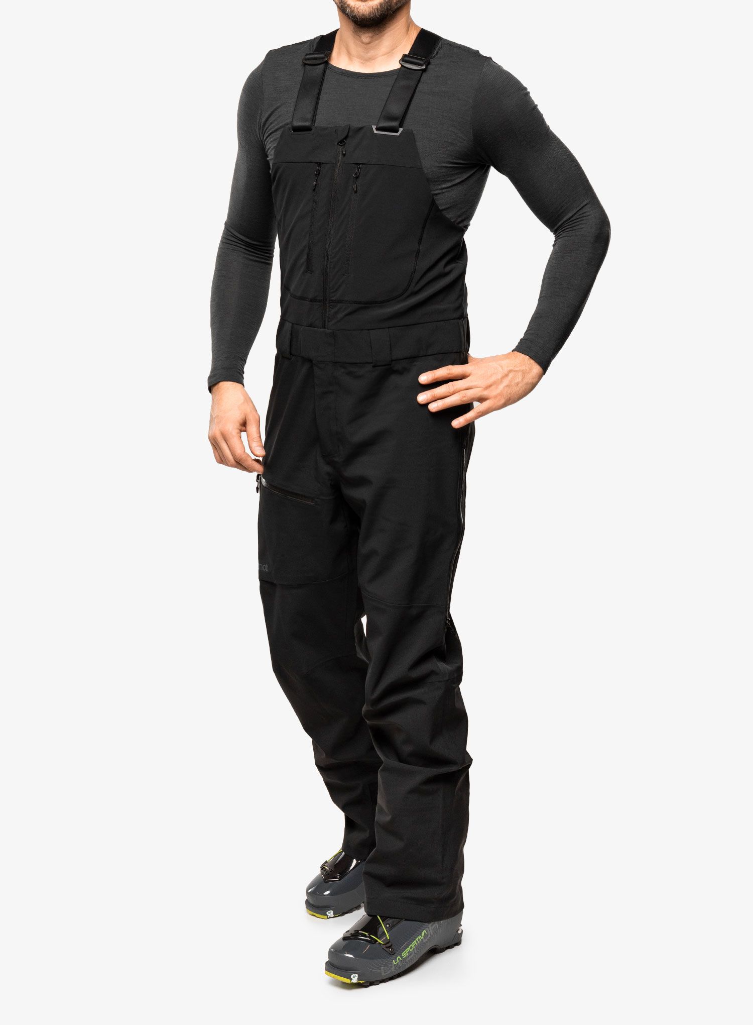 Skijaške hlače Marmot Refuge Pro Bib - black 