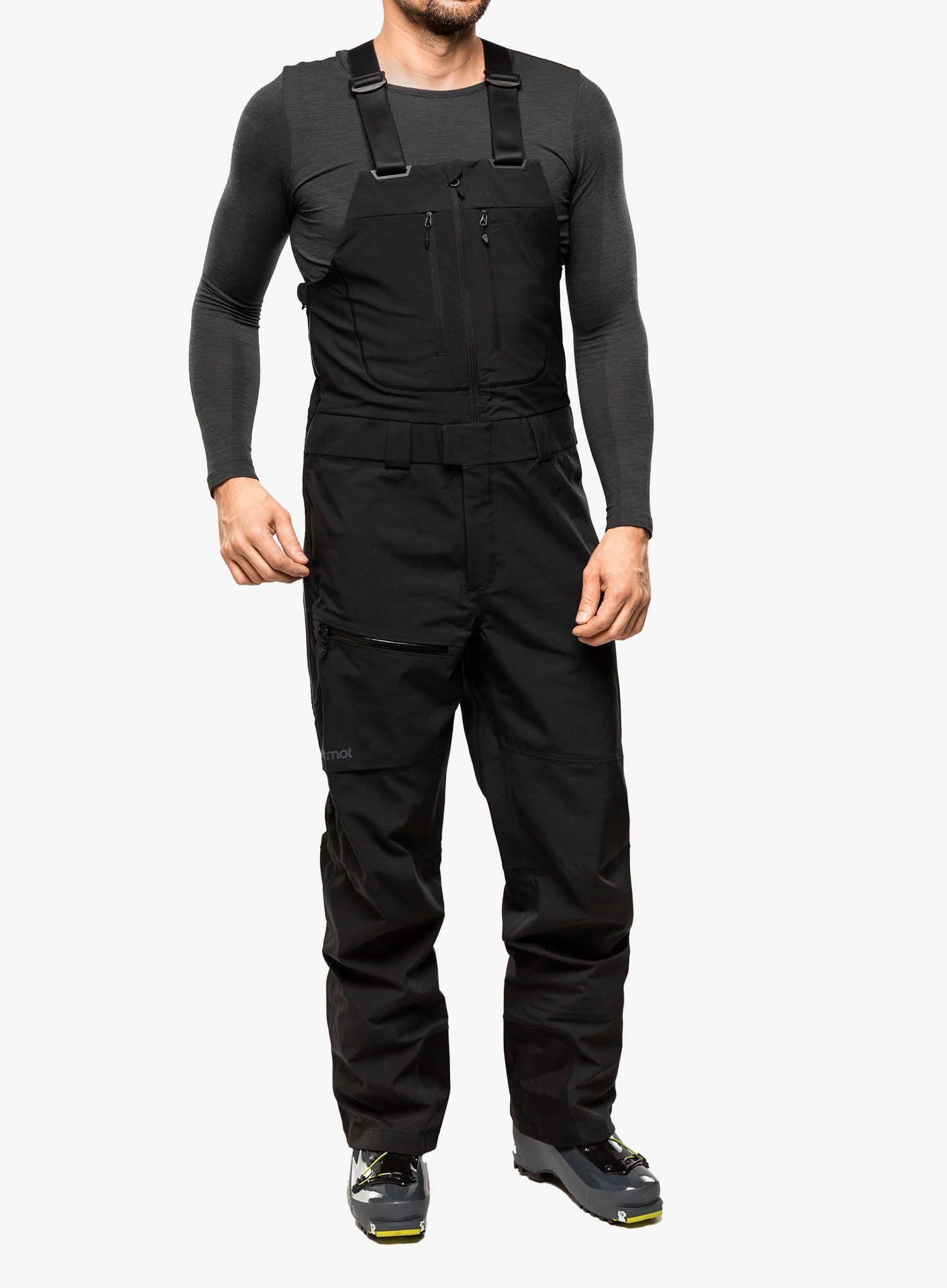 Skijaške hlače Marmot Refuge Pro Bib - black 