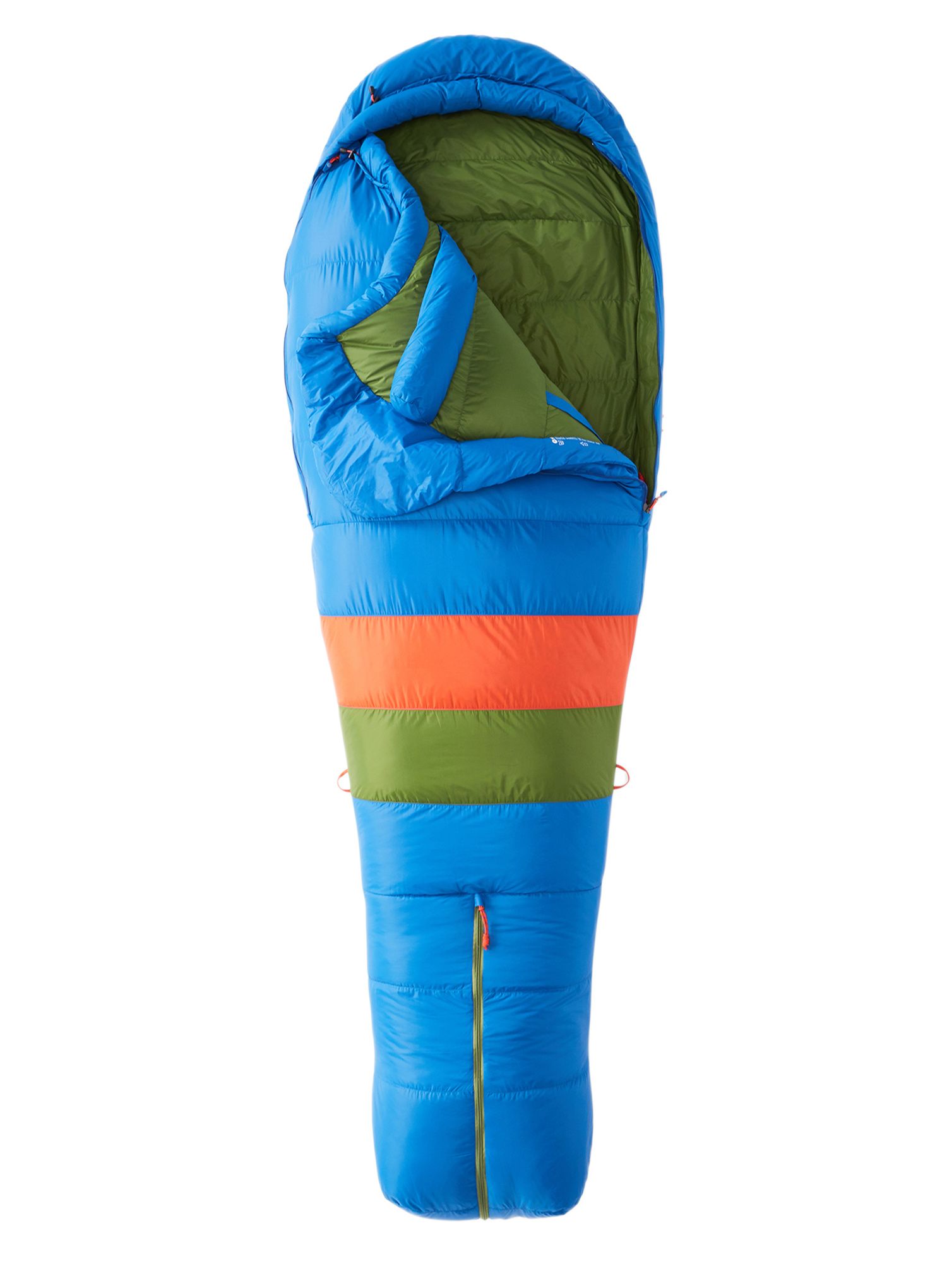 Perjana vreća za spavanje Marmot Sawtooth Long (198 cm) - dark azure/foliage