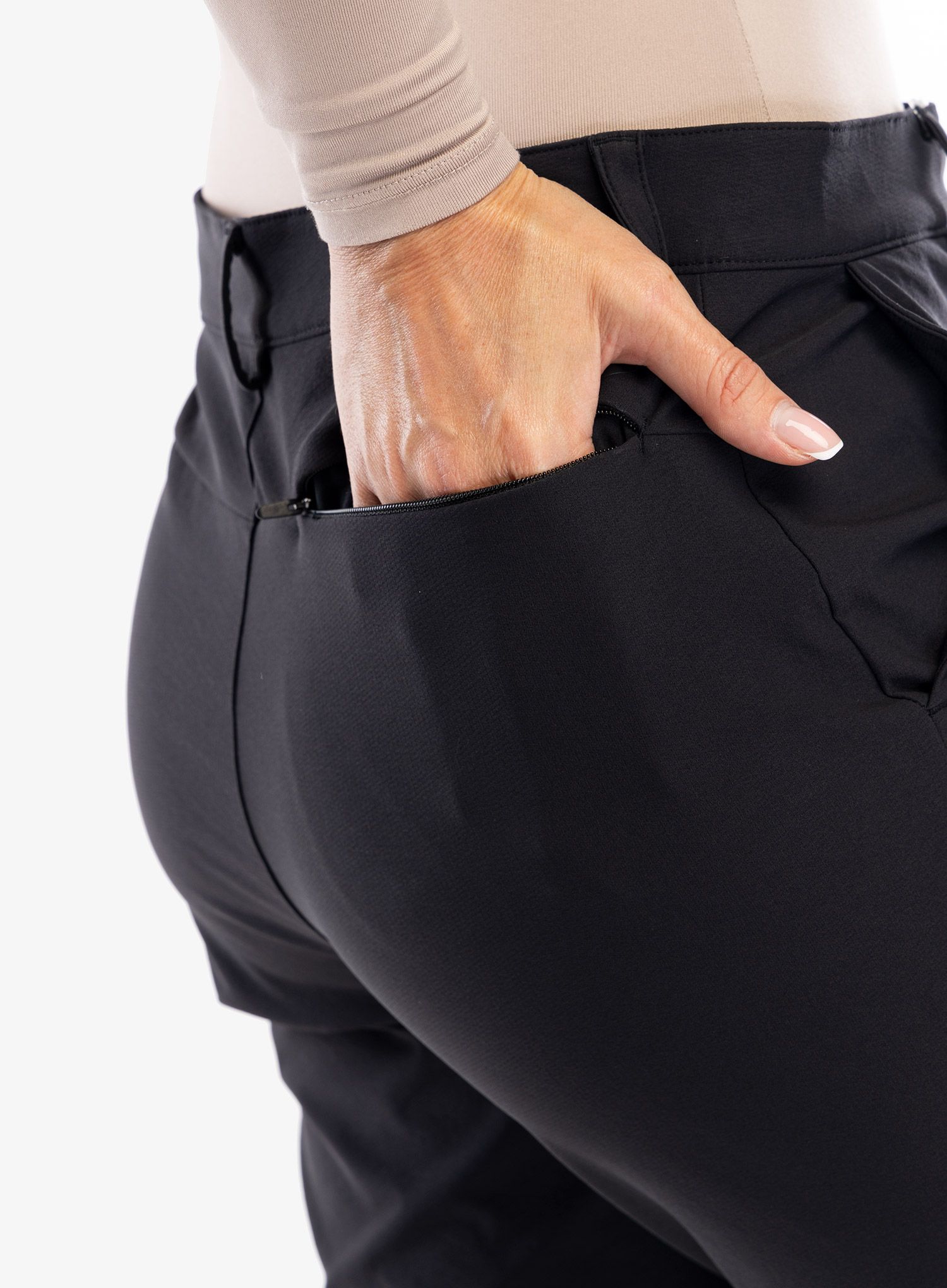 Ženske planinarske hlače Marmot Scree Pant - black/black