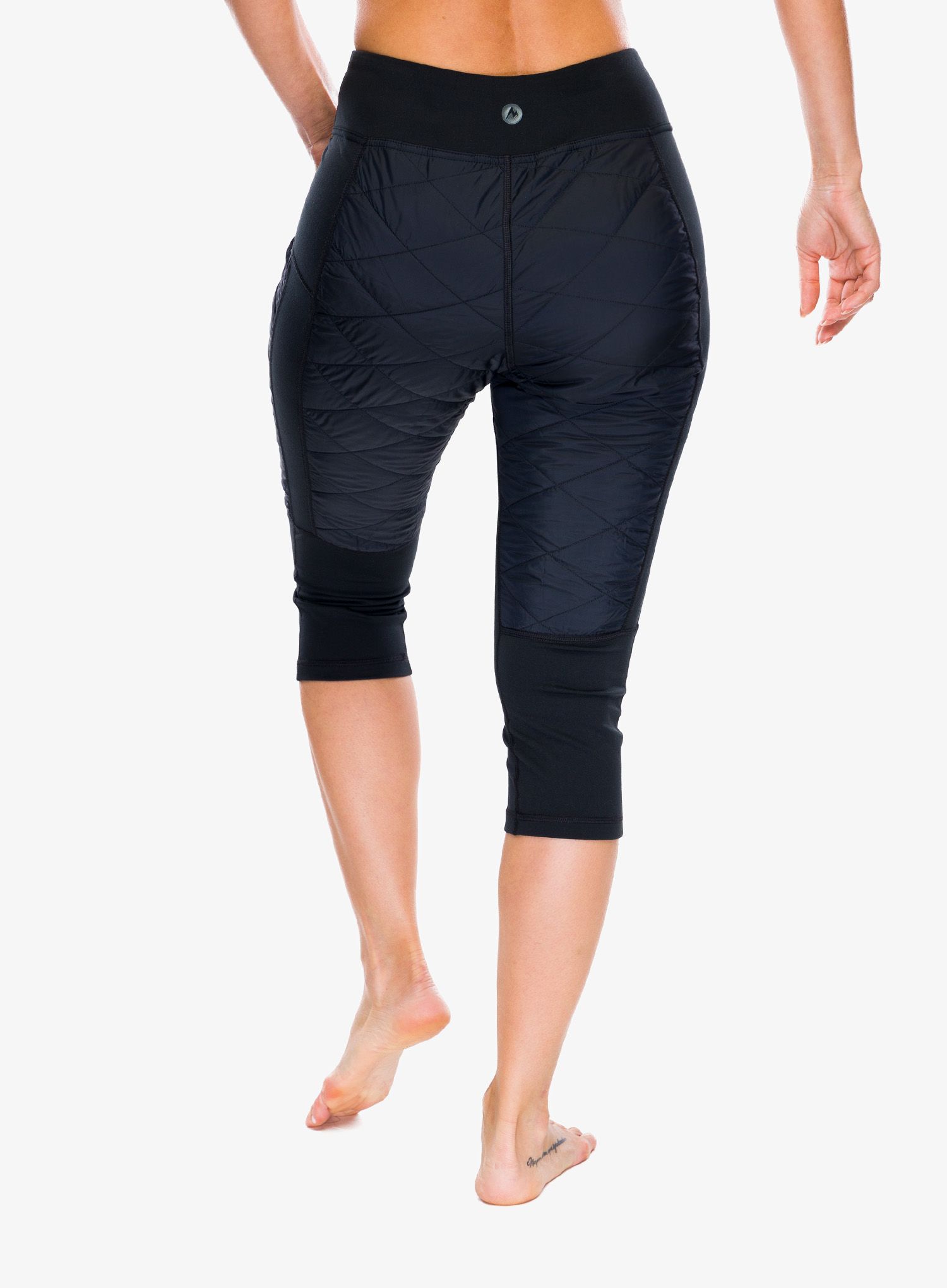 Ženske termo tajice Marmot Variant Hybrid Capri - black