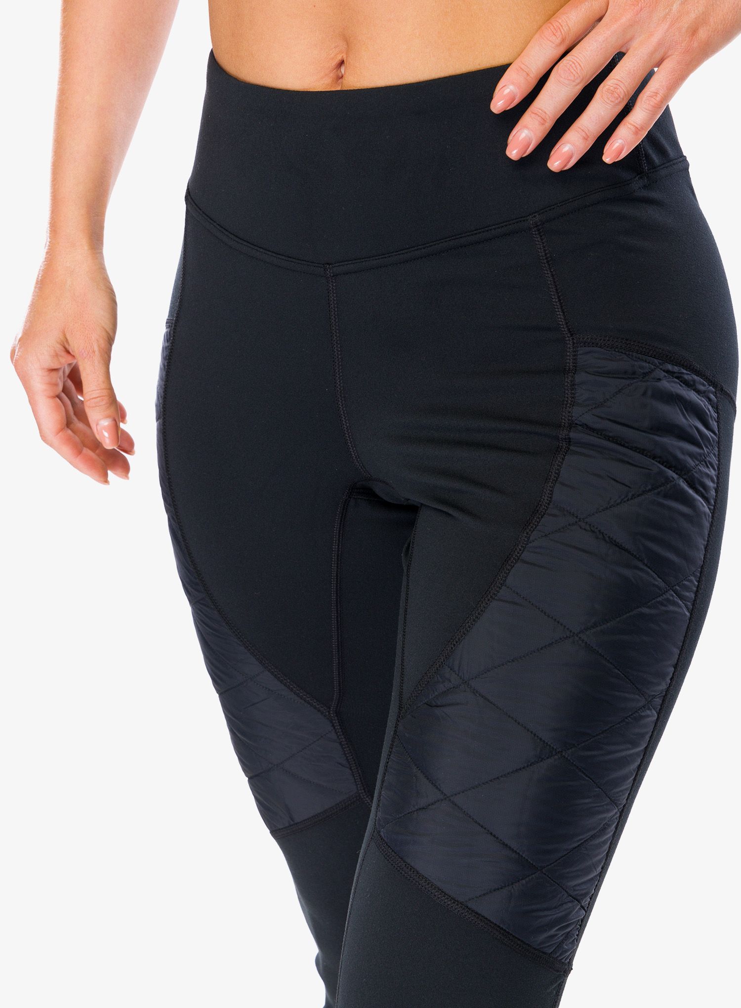 Ženske termo tajice Marmot Variant Hybrid Capri - black