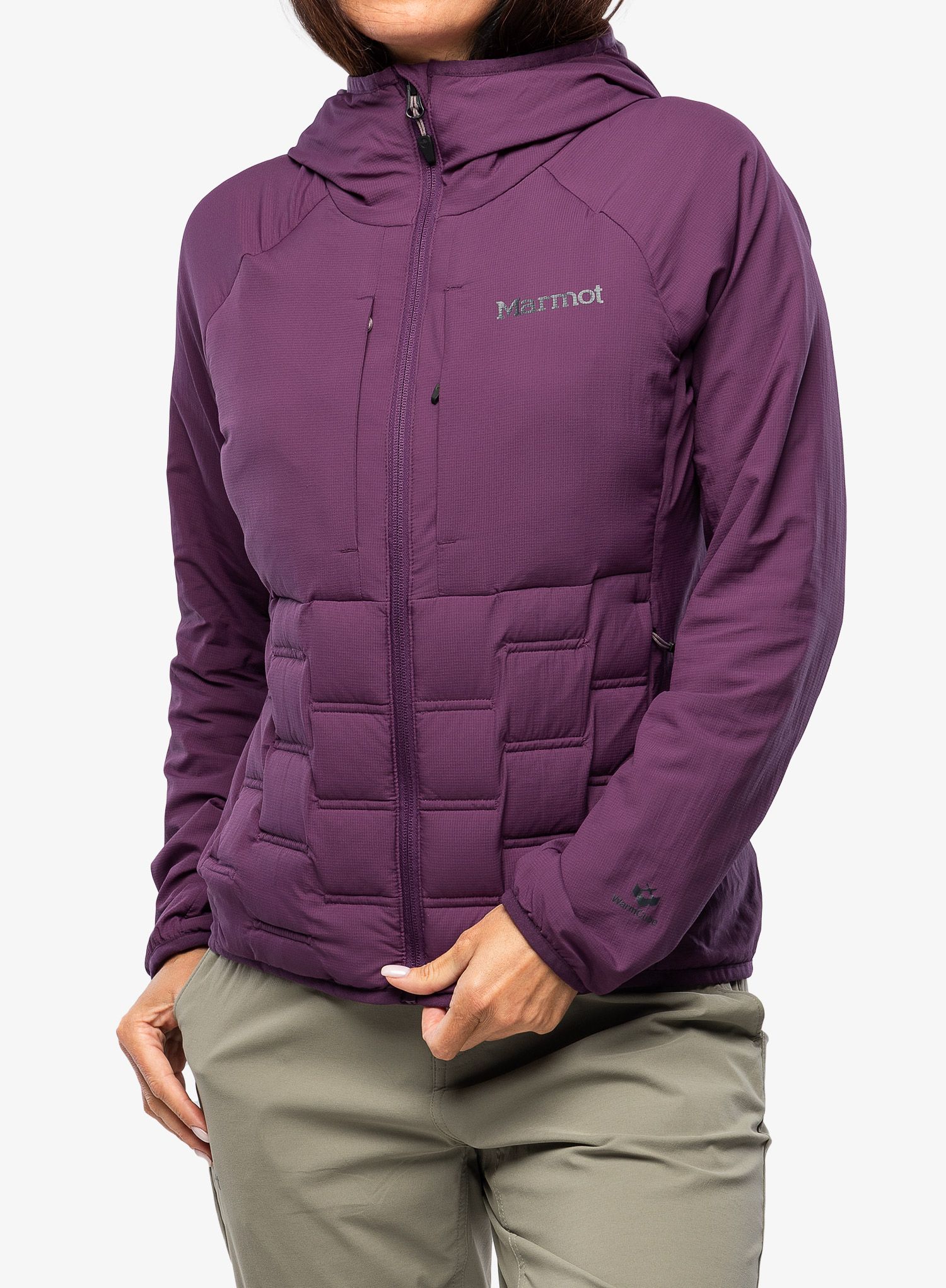 Ženska perjana jakna Marmot WarmCube Active Alt HB - purple fig