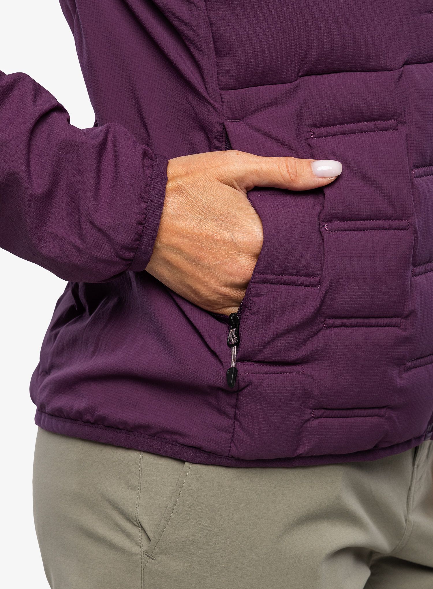 Ženska perjana jakna Marmot WarmCube Active Alt HB - purple fig