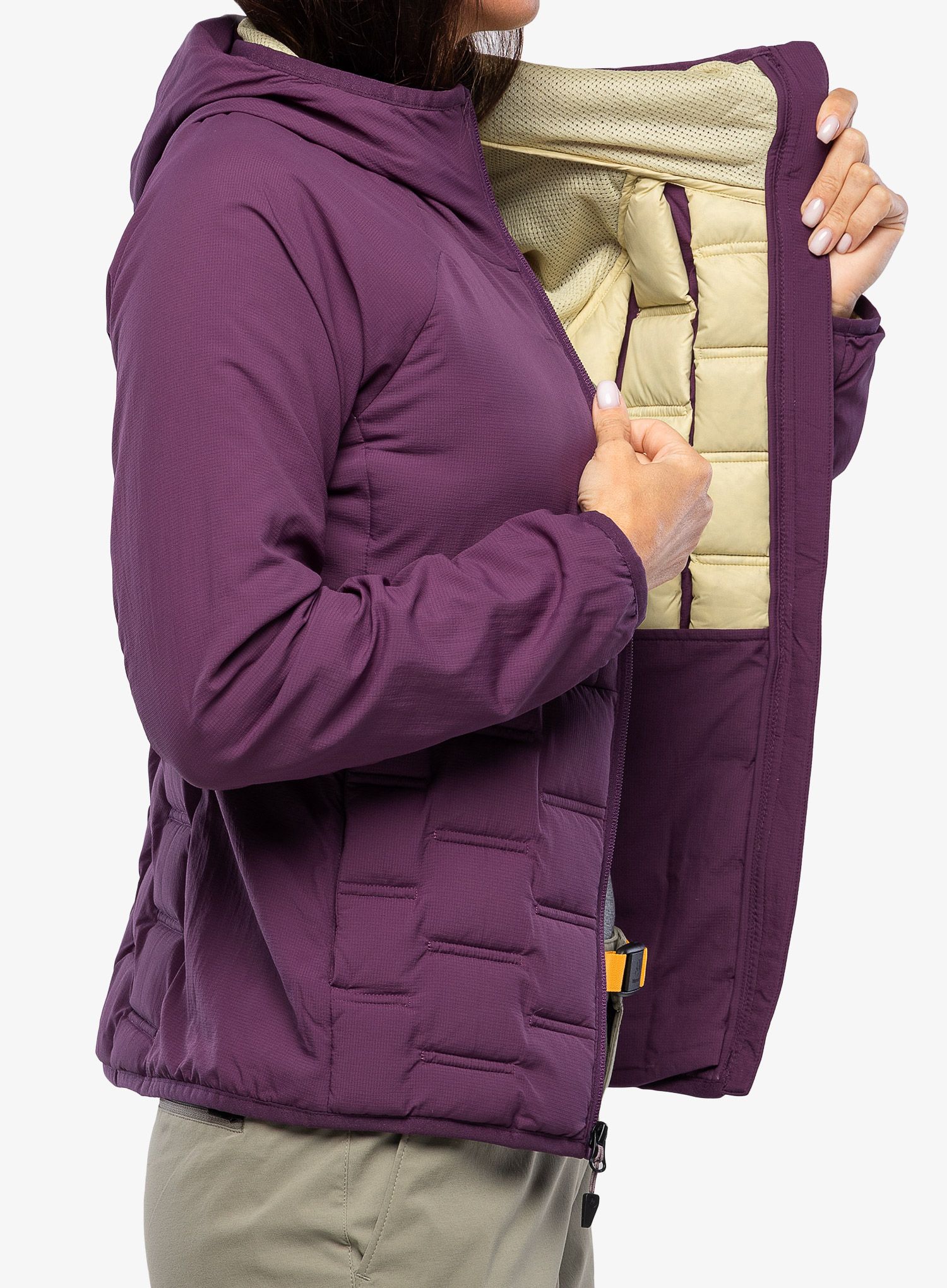 Ženska perjana jakna Marmot WarmCube Active Alt HB - purple fig