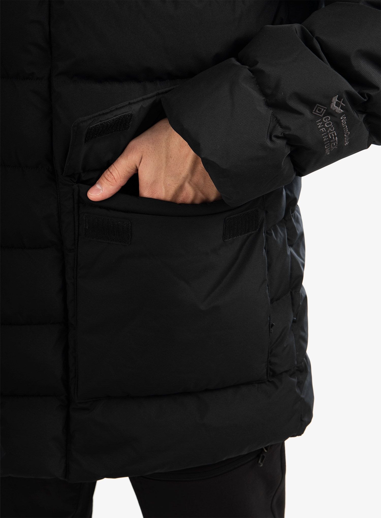 Perjani kaput Marmot WarmCube GORE-TEX Golden Mantle Jacket - black