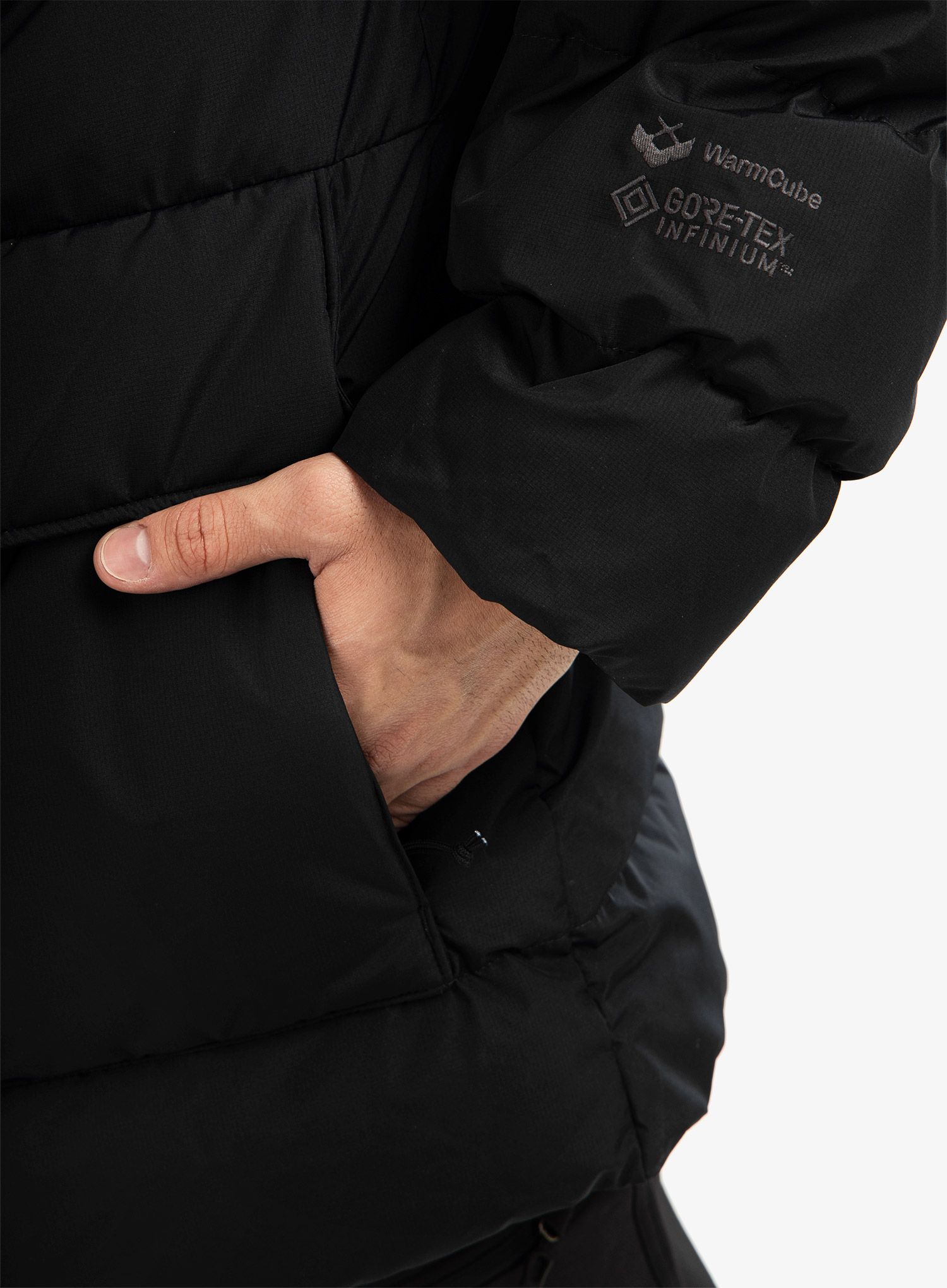 Perjani kaput Marmot WarmCube GORE-TEX Golden Mantle Jacket - black