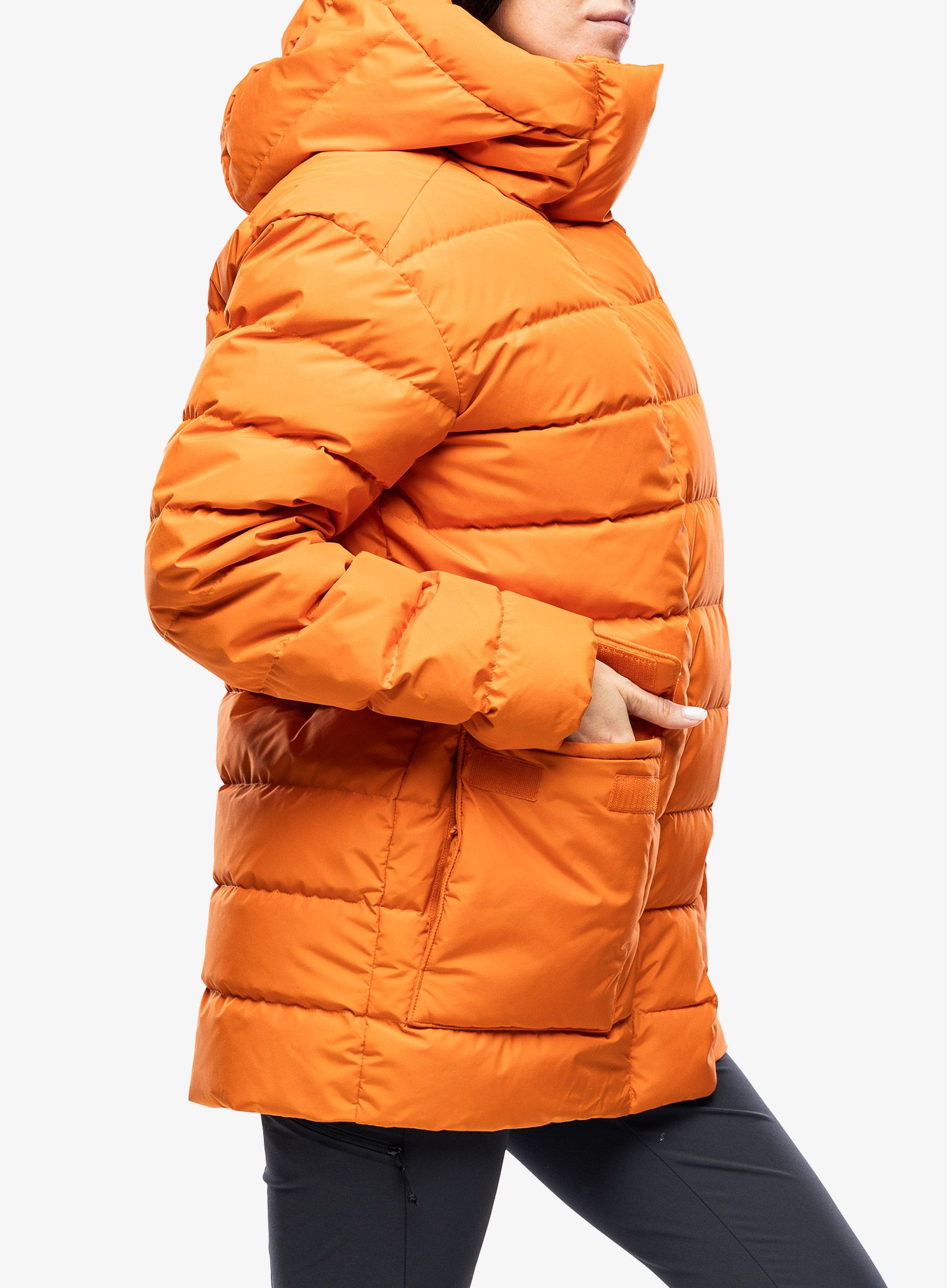 Ženski kaput Marmot WarmCube GORE-TEX Golden Mantle Jacket - tangelo