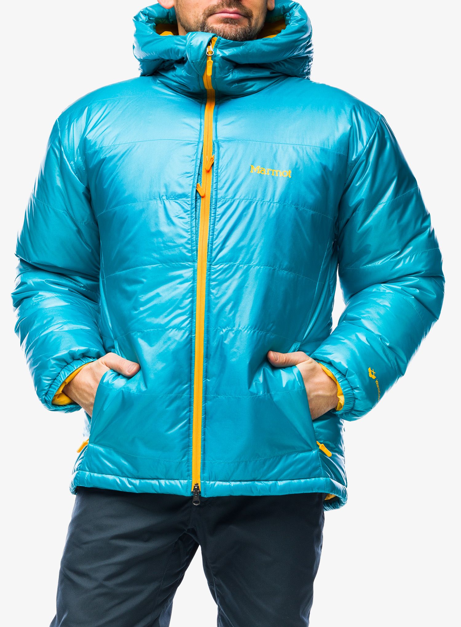 Pernata jakna Marmot West Rib Parka - enamel blue