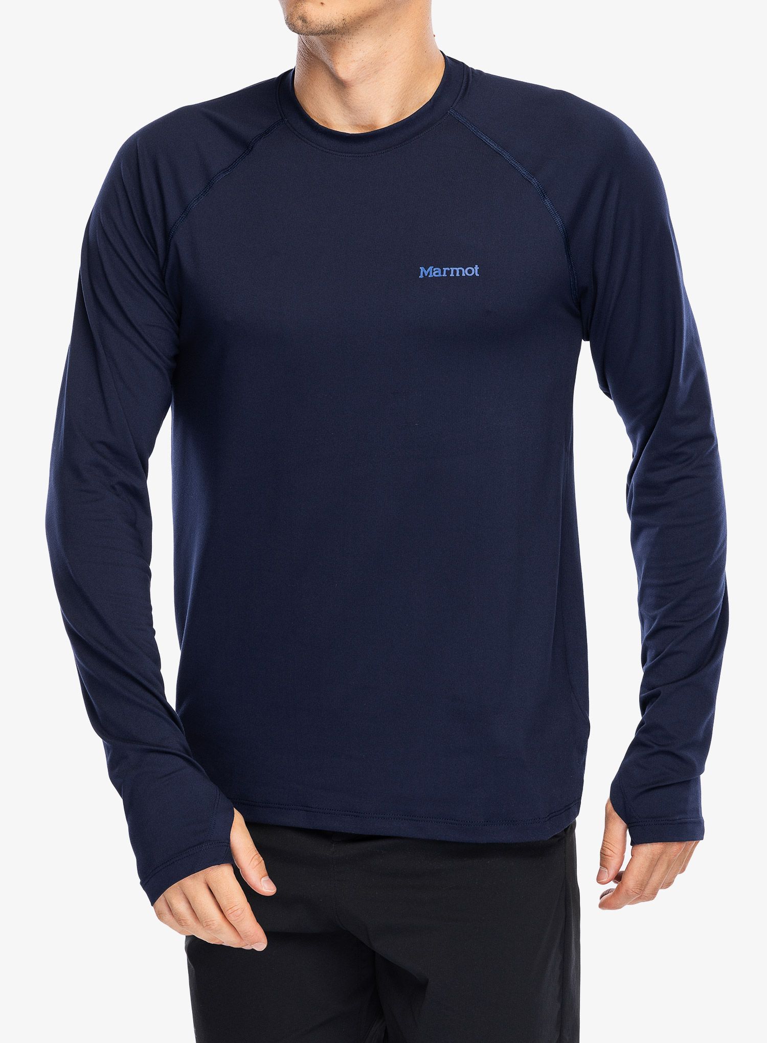 Dukserica Marmot Windridge LS - arctic navy/navy
