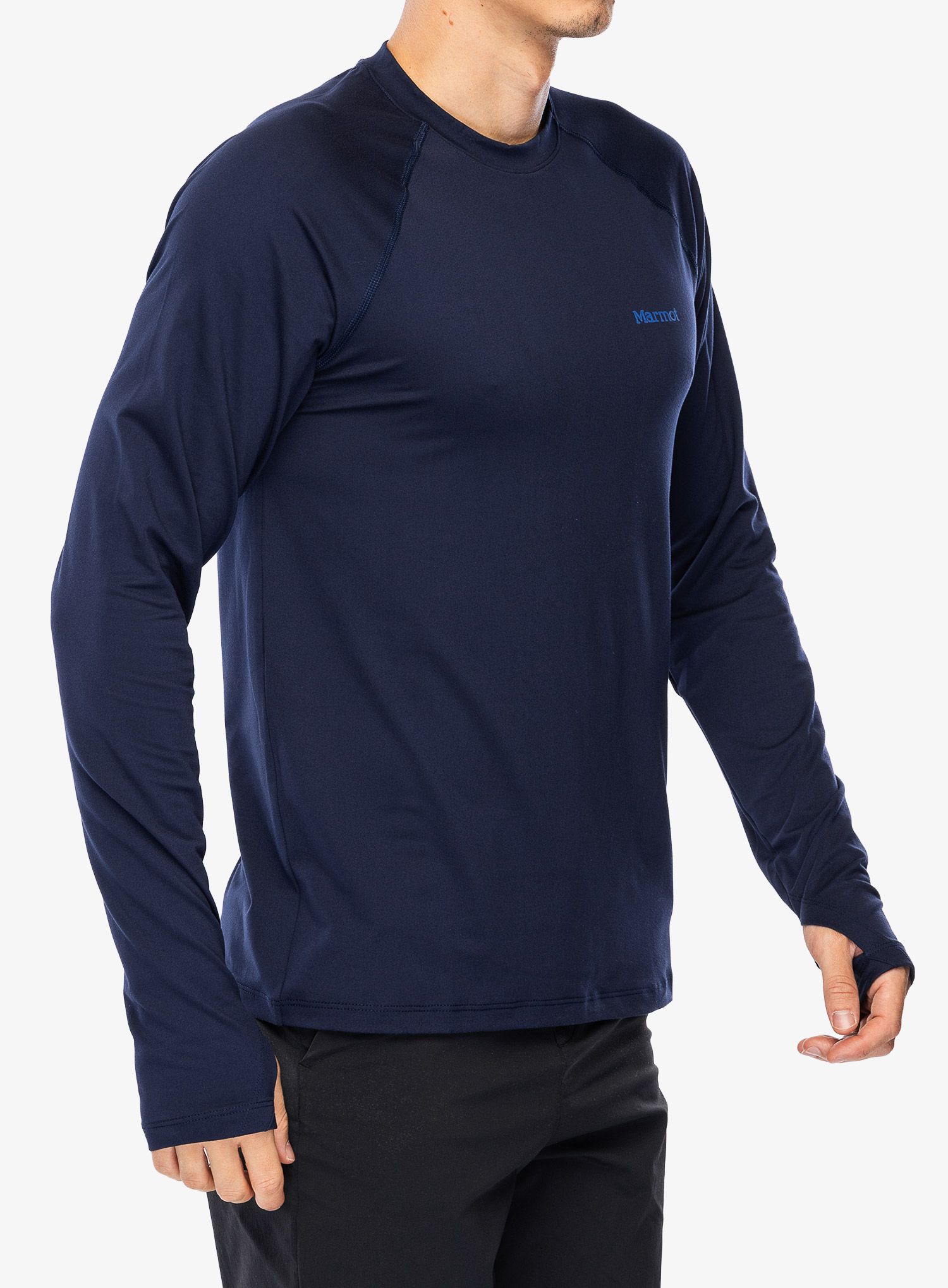 Dukserica Marmot Windridge LS - arctic navy/navy