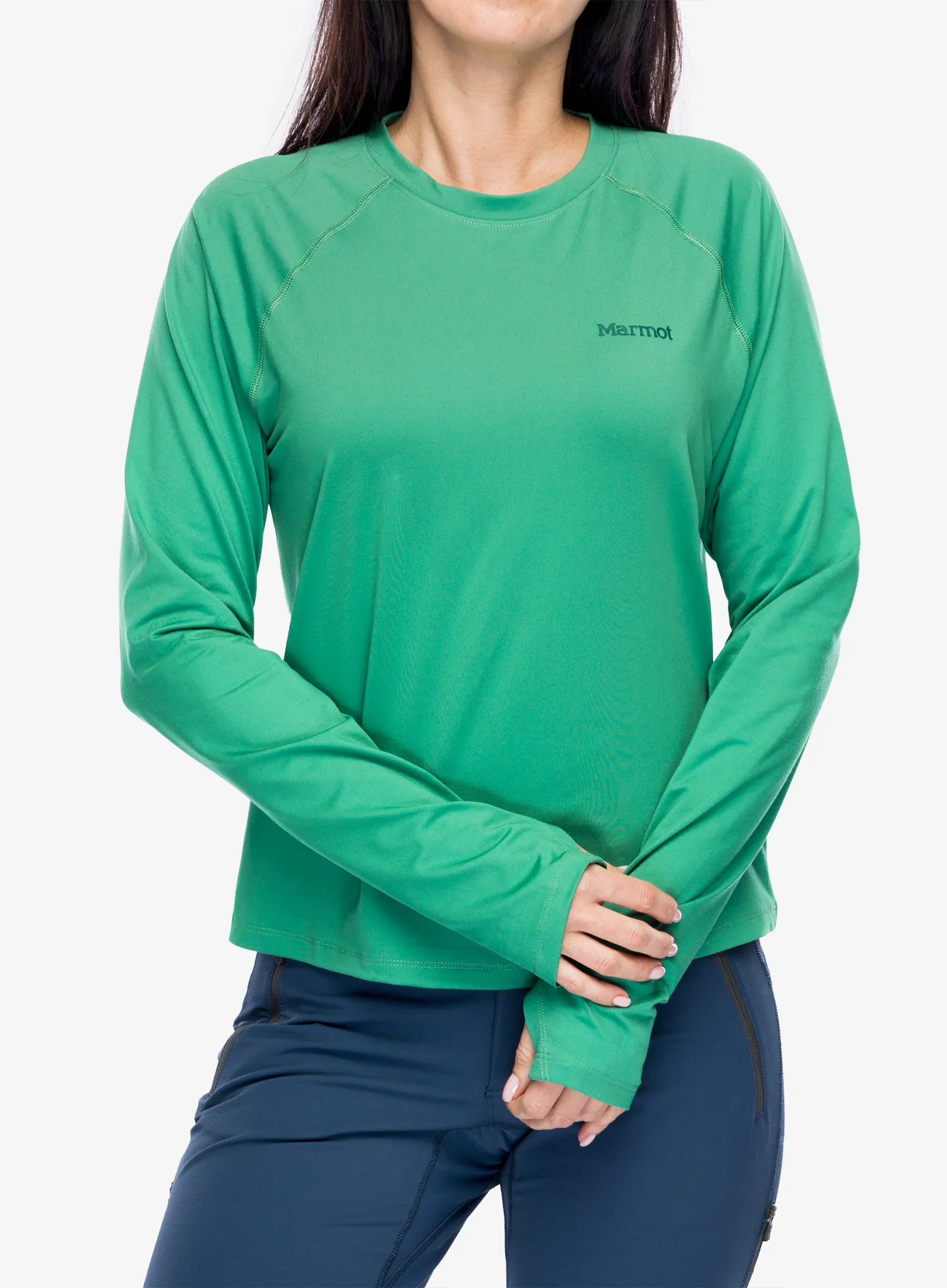 Ženska dukserica Marmot Windridge LS - clover