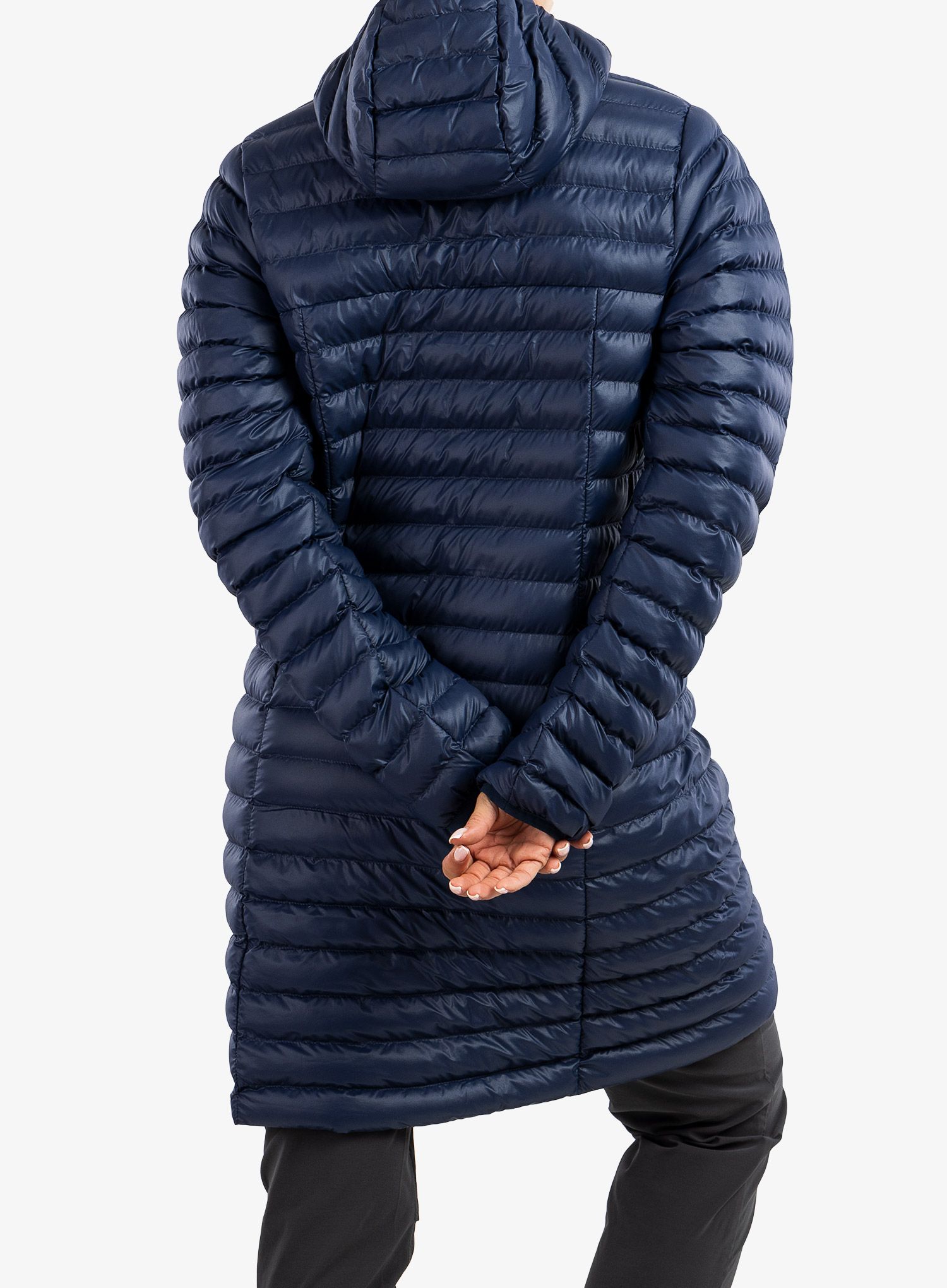 Ženski kaput Marmot Echo Featherless Long Jacket - arctic navy shiny