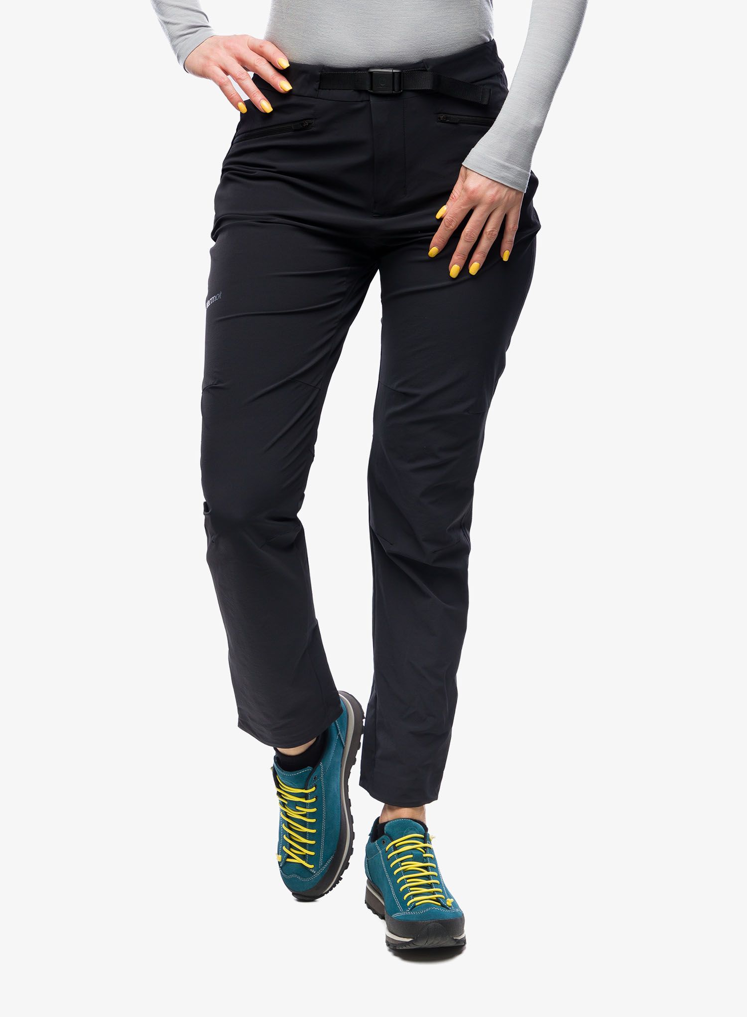 Ženske planinarske hlače Marmot Mountain Active Pant - blck