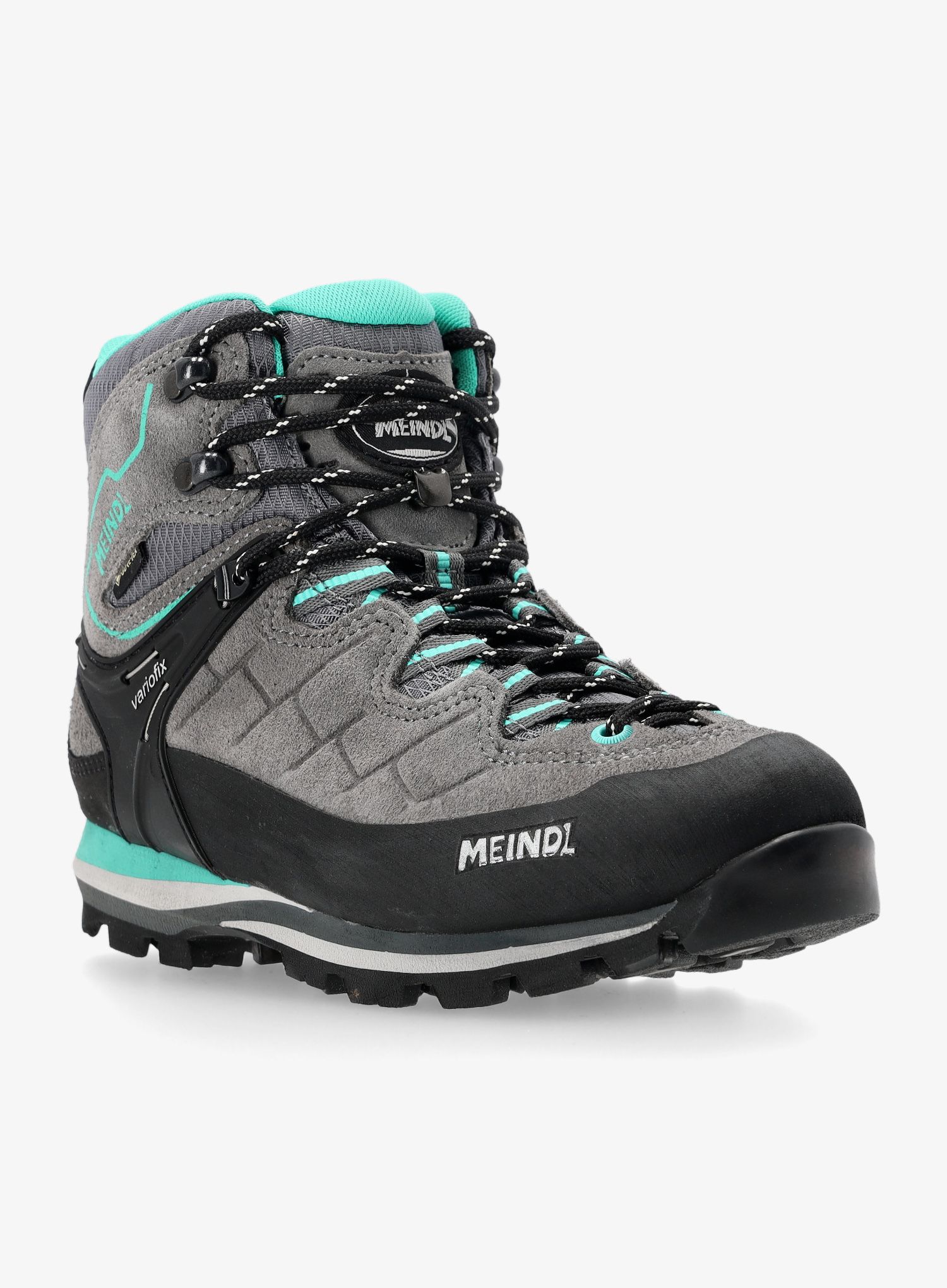 Ženske trekking cipele Meindl Litepeak Lady GTX - anthracite/turquoise