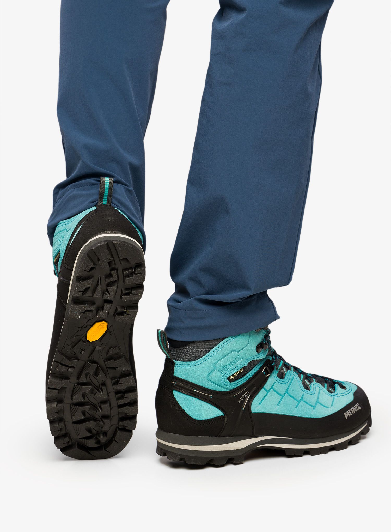 Visoke ženske trekking cipele Meindl Litepeak Lady GTX - aquamarine/graphite