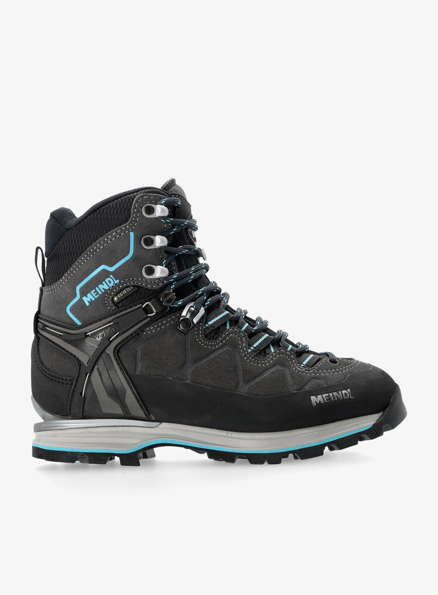 Ženske trekking cipele Meindl Litepeak Pro Gtx - anthracite/azure