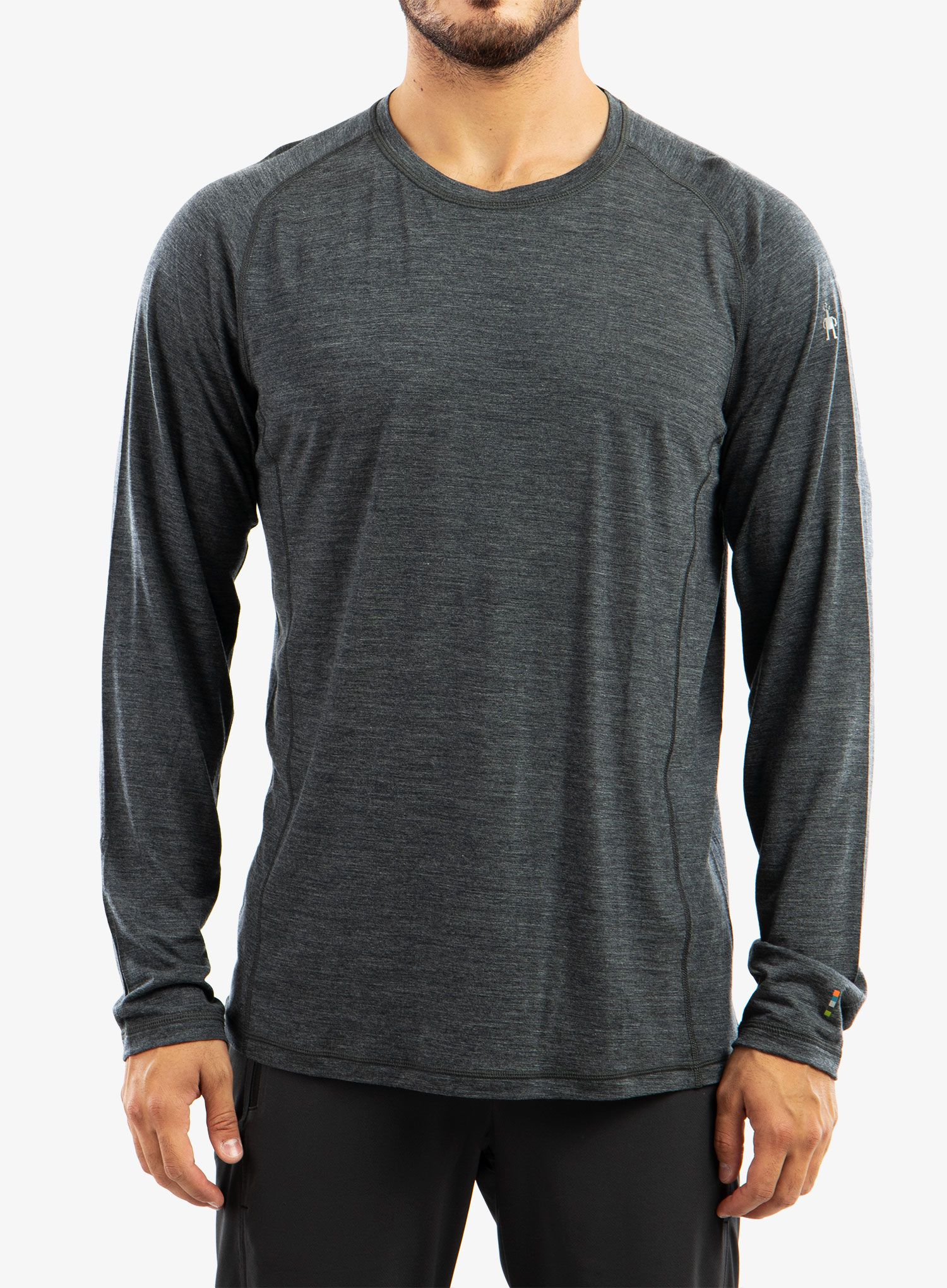 Dukserica Smartwool Merino Sport Ultralite L/S - charcoal