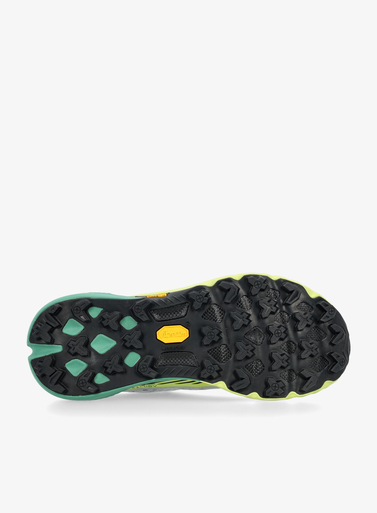 Ženske trail tenisice Merrell Agility Peak 5 - highrise/celery