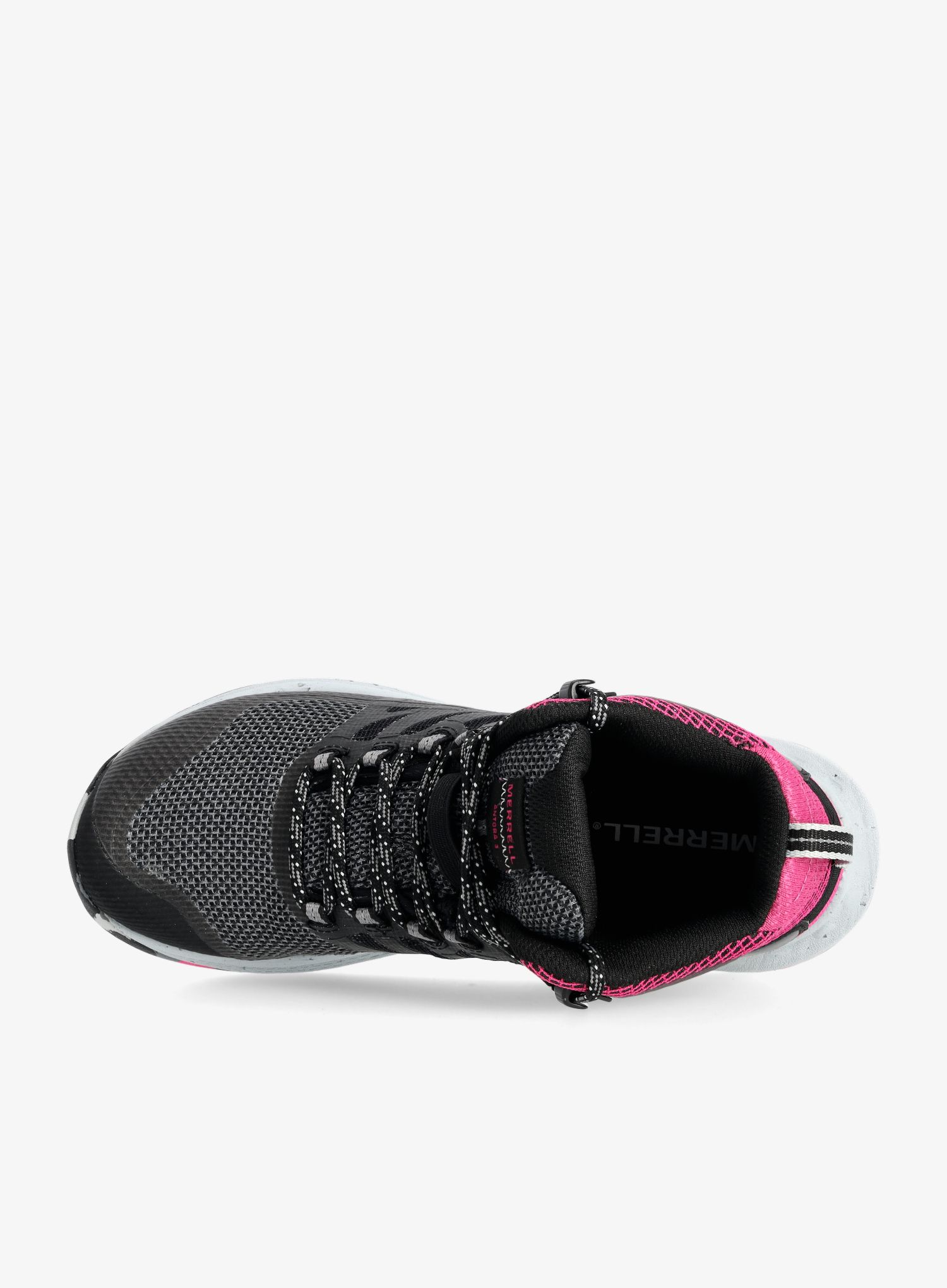 Ženske planinarske cipele Merrell Antora 3 Mid WP - black/fuchsia