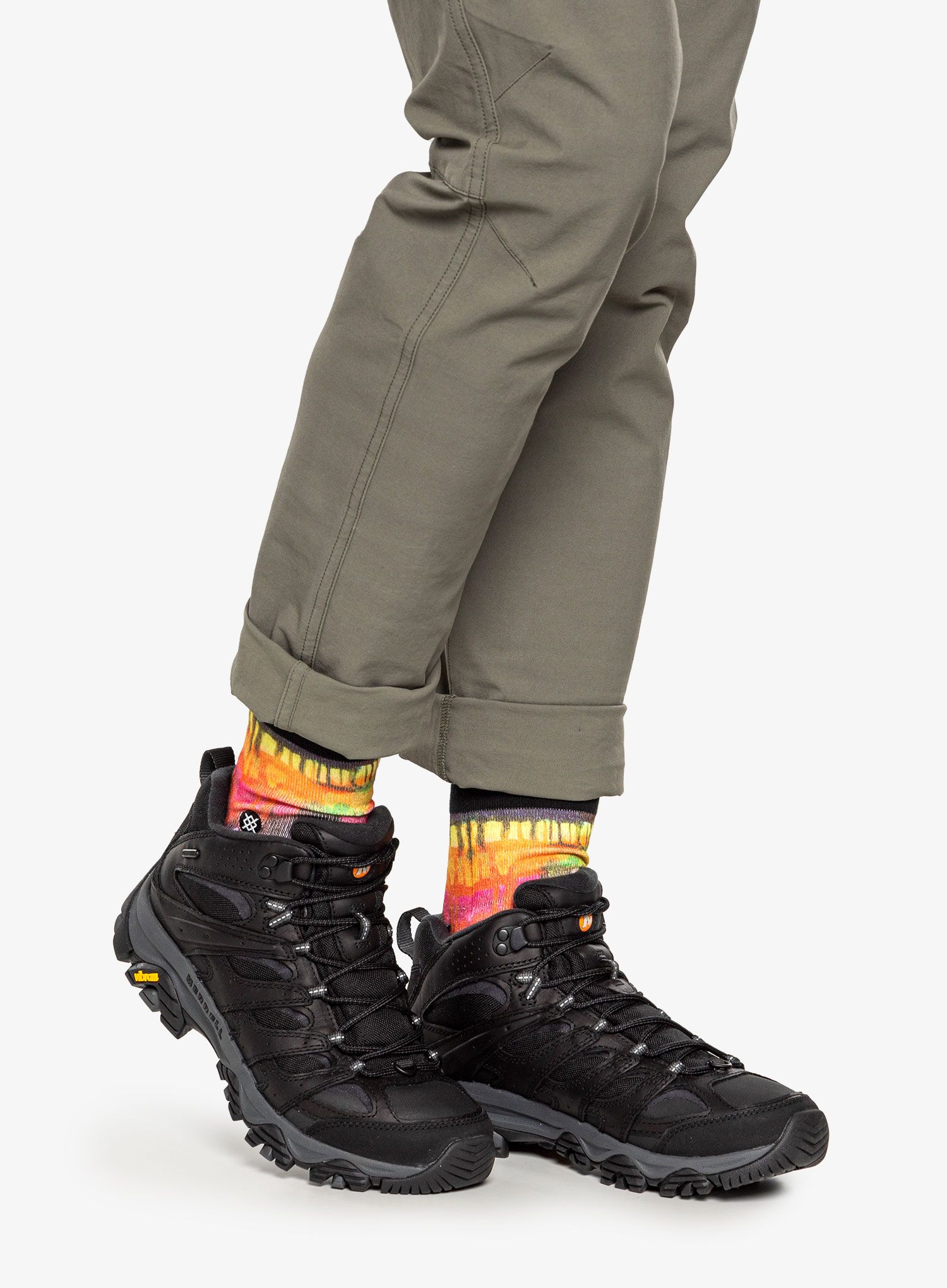 Muške zimske cipele Merrell Moab 3 Thermo Mid WP - black