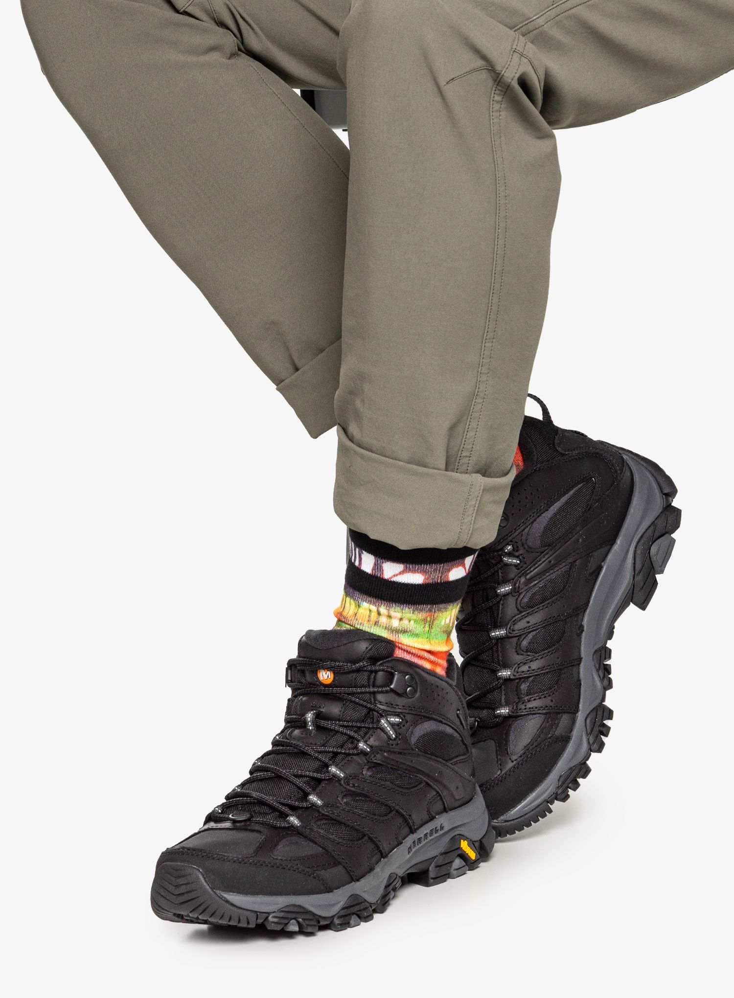Muške zimske cipele Merrell Moab 3 Thermo Mid WP - black